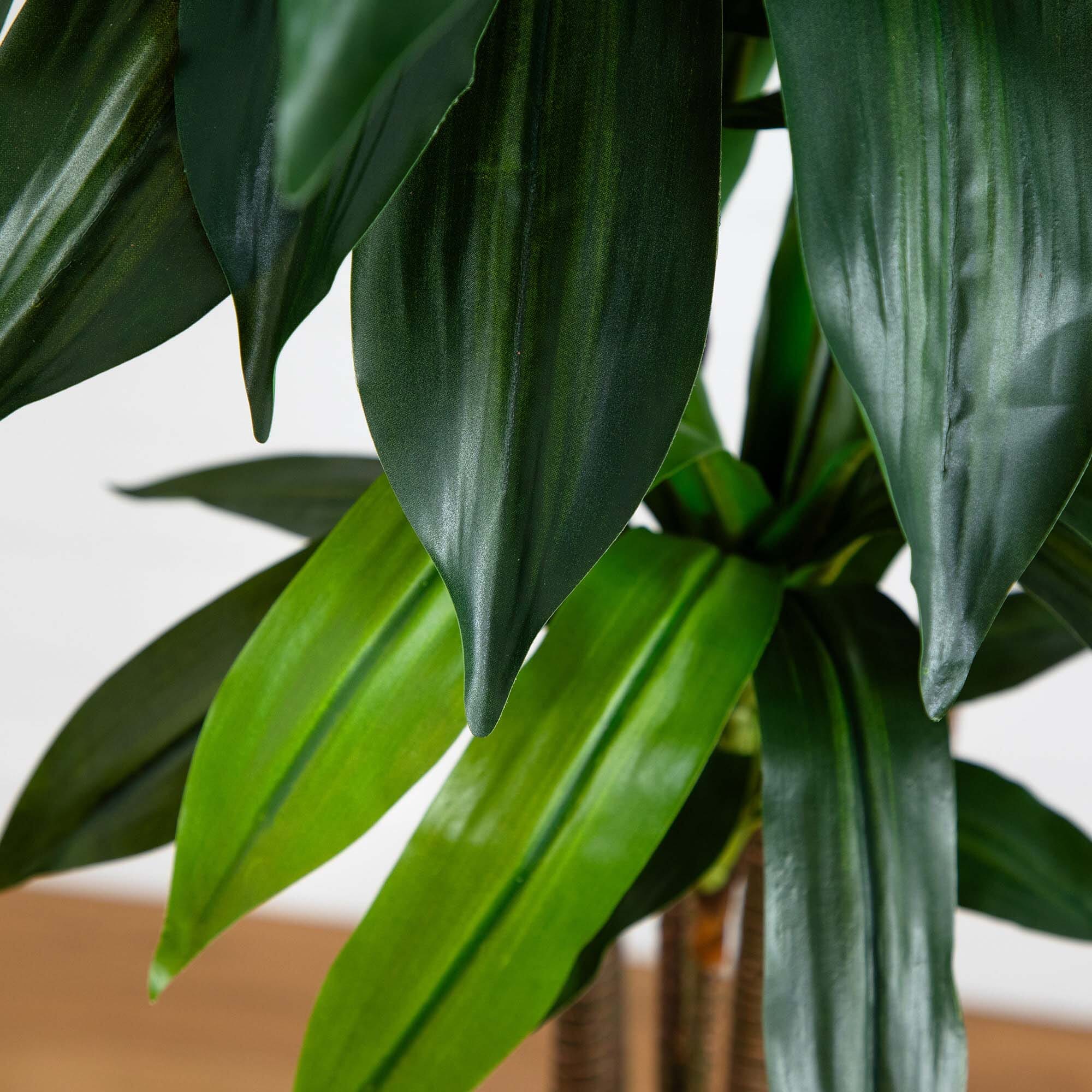 10’ Artificial Dracaena Tree with Real Touch Leaves - Image 2