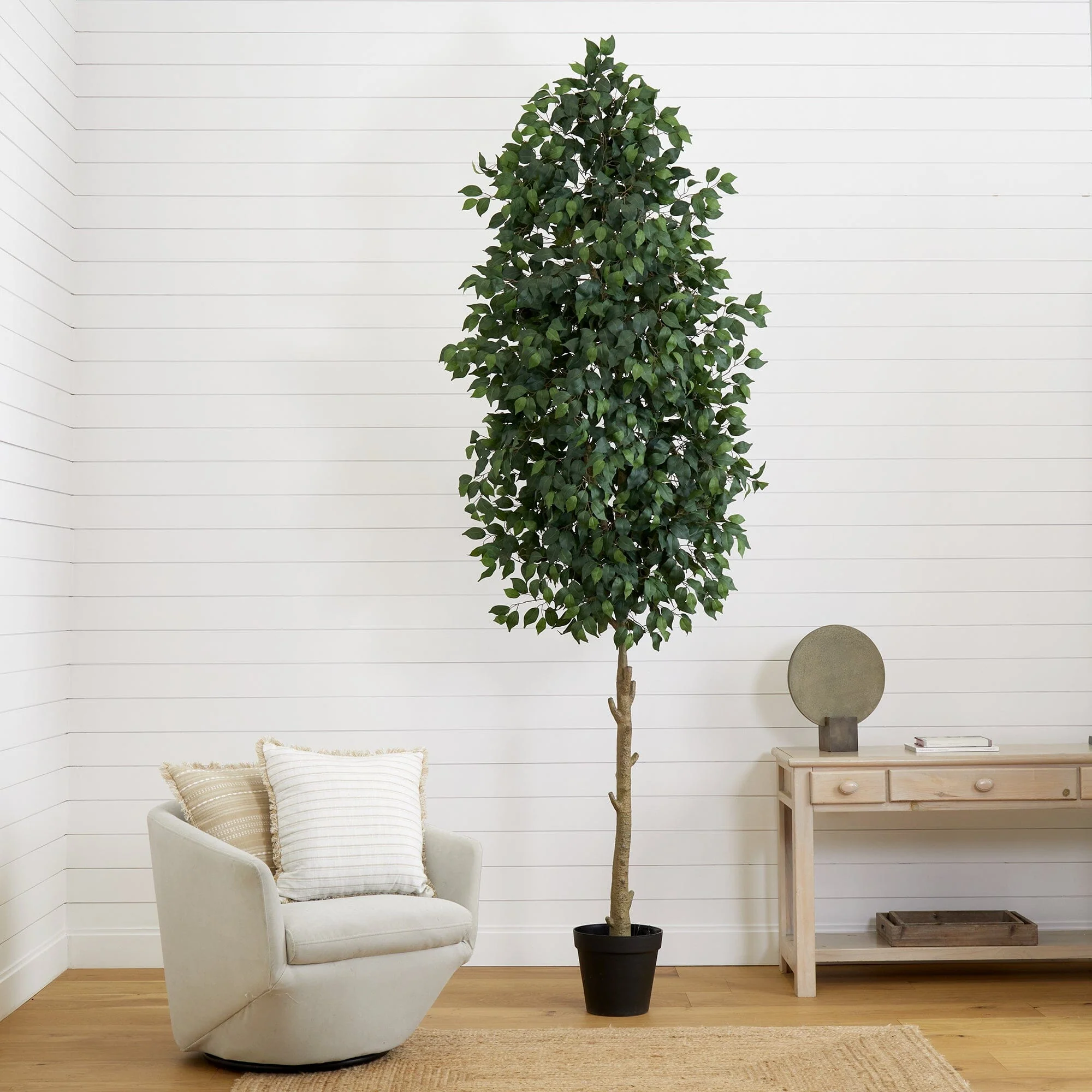 10’ Artificial Ficus Tree - Image 4
