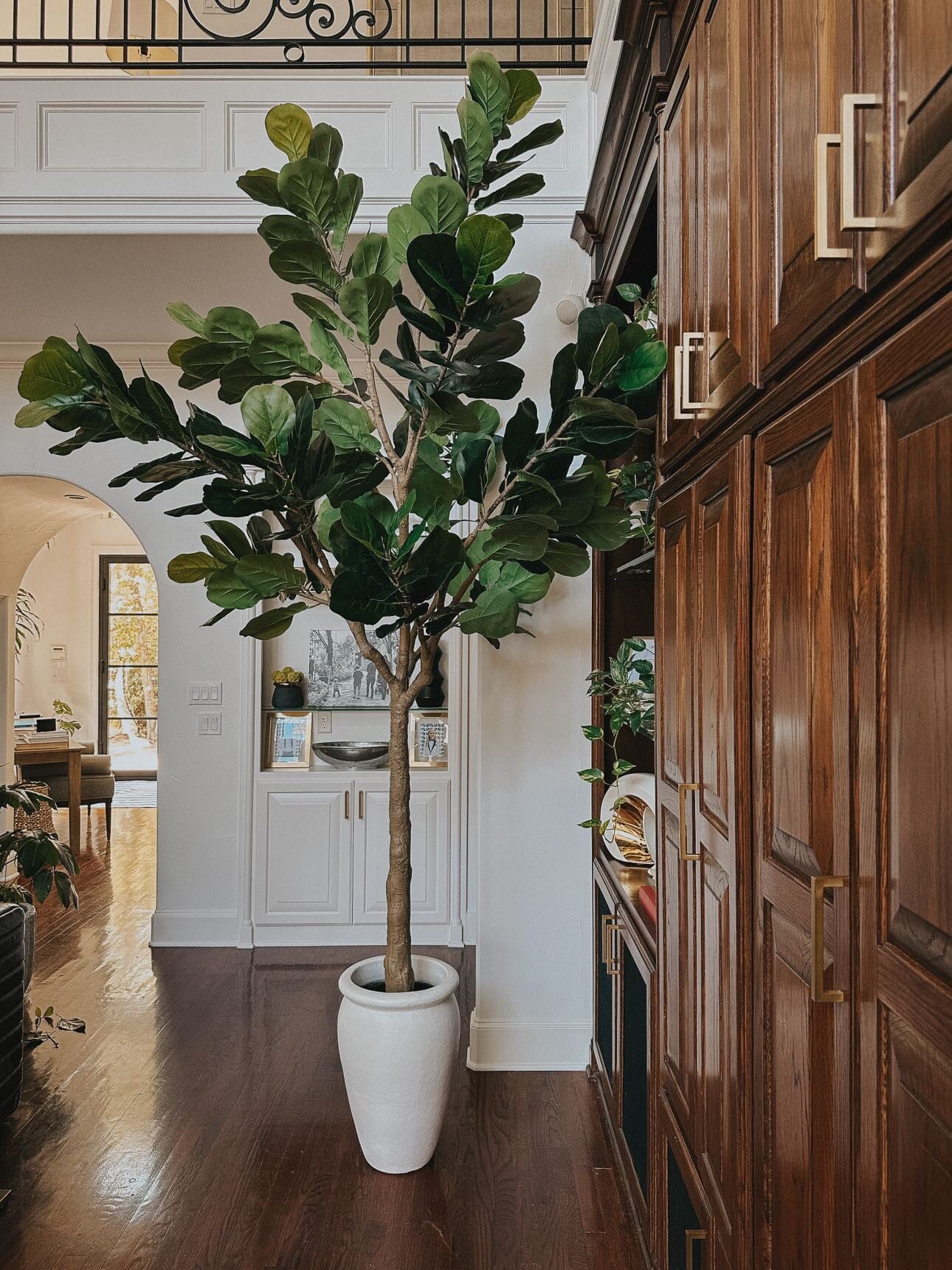 10’ Artificial Fiddle Leaf Fig Tree - Image 4