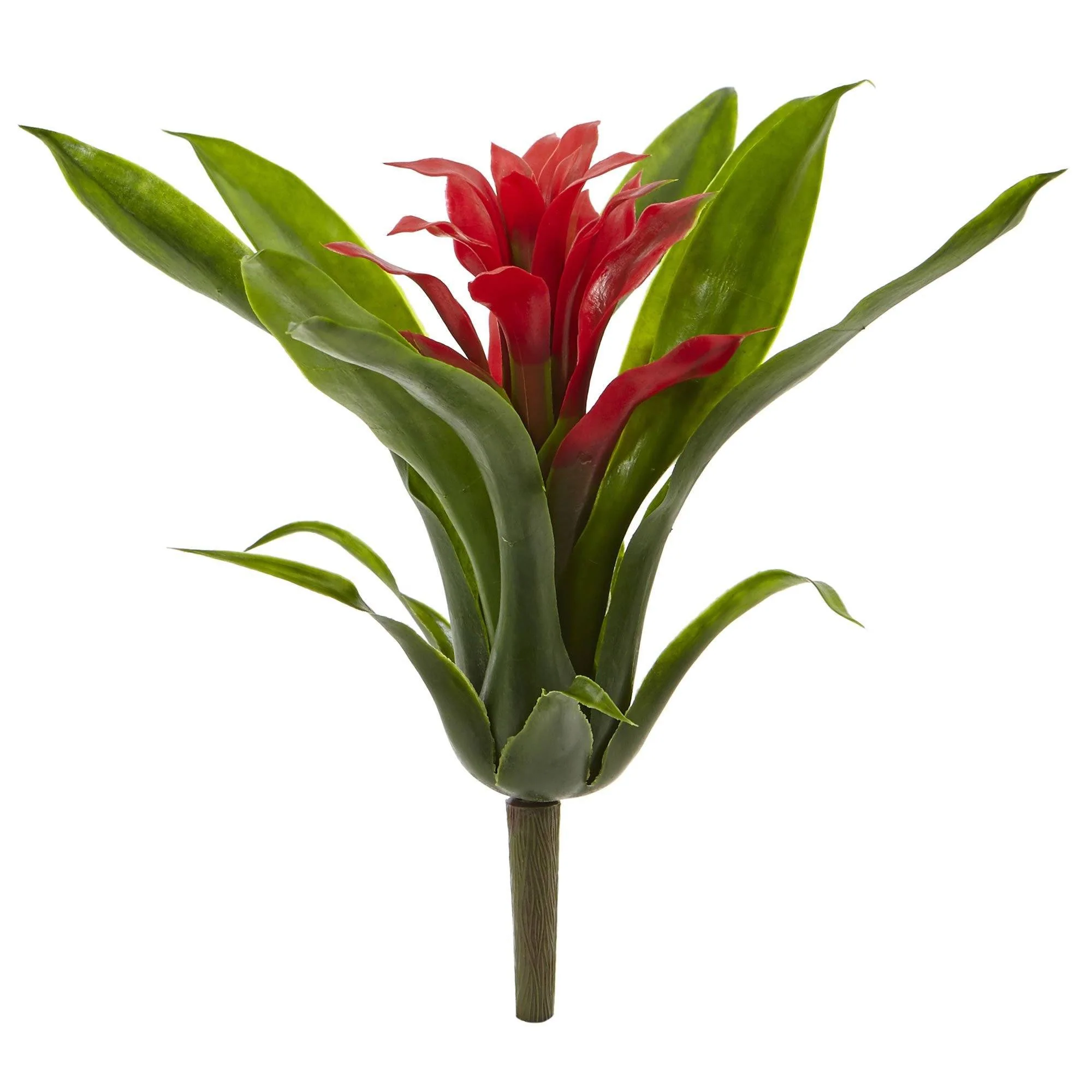 10” Bromeliad Artificial Flower (Set of 6) - Image 3