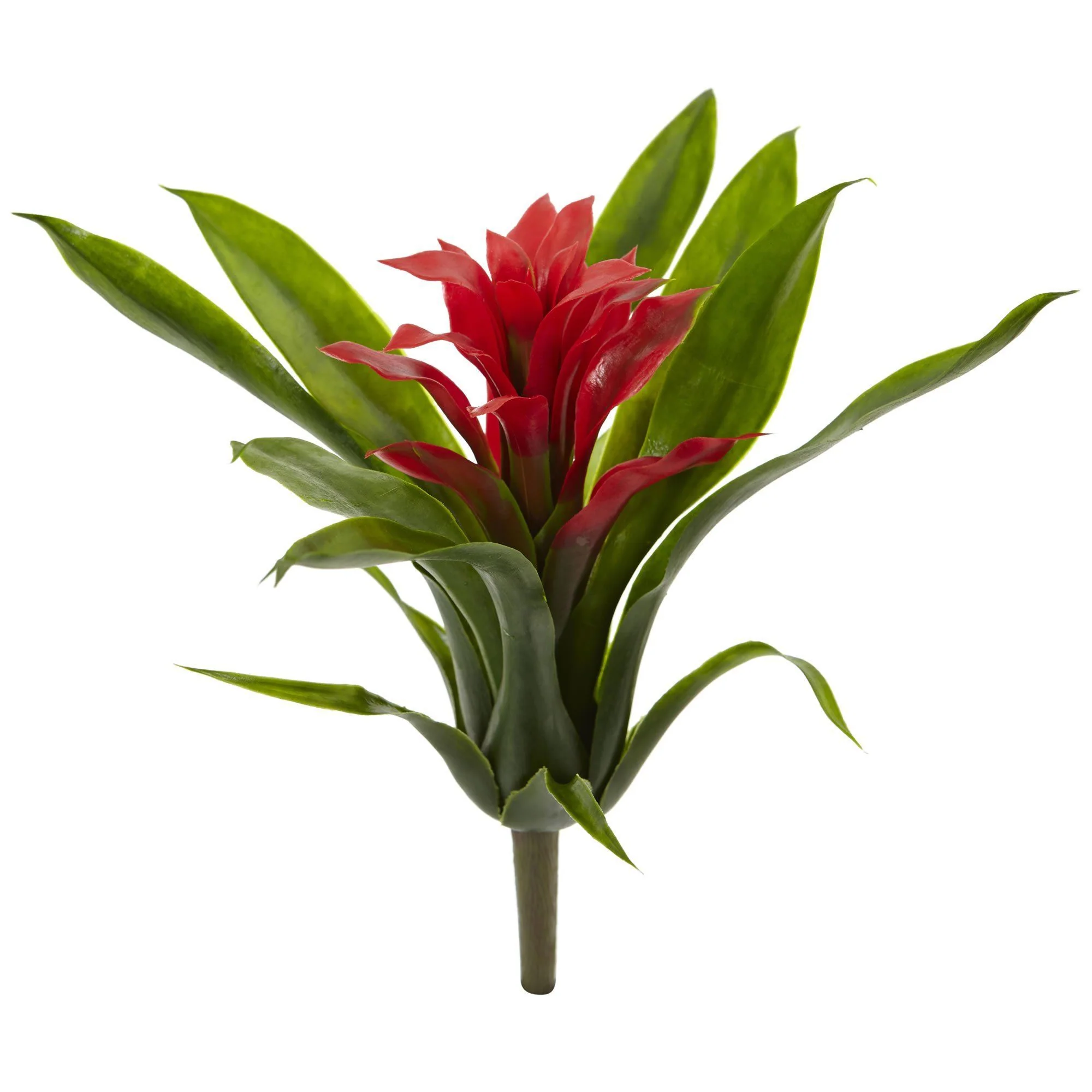 10” Bromeliad Artificial Flower (Set of 6) - Image 4