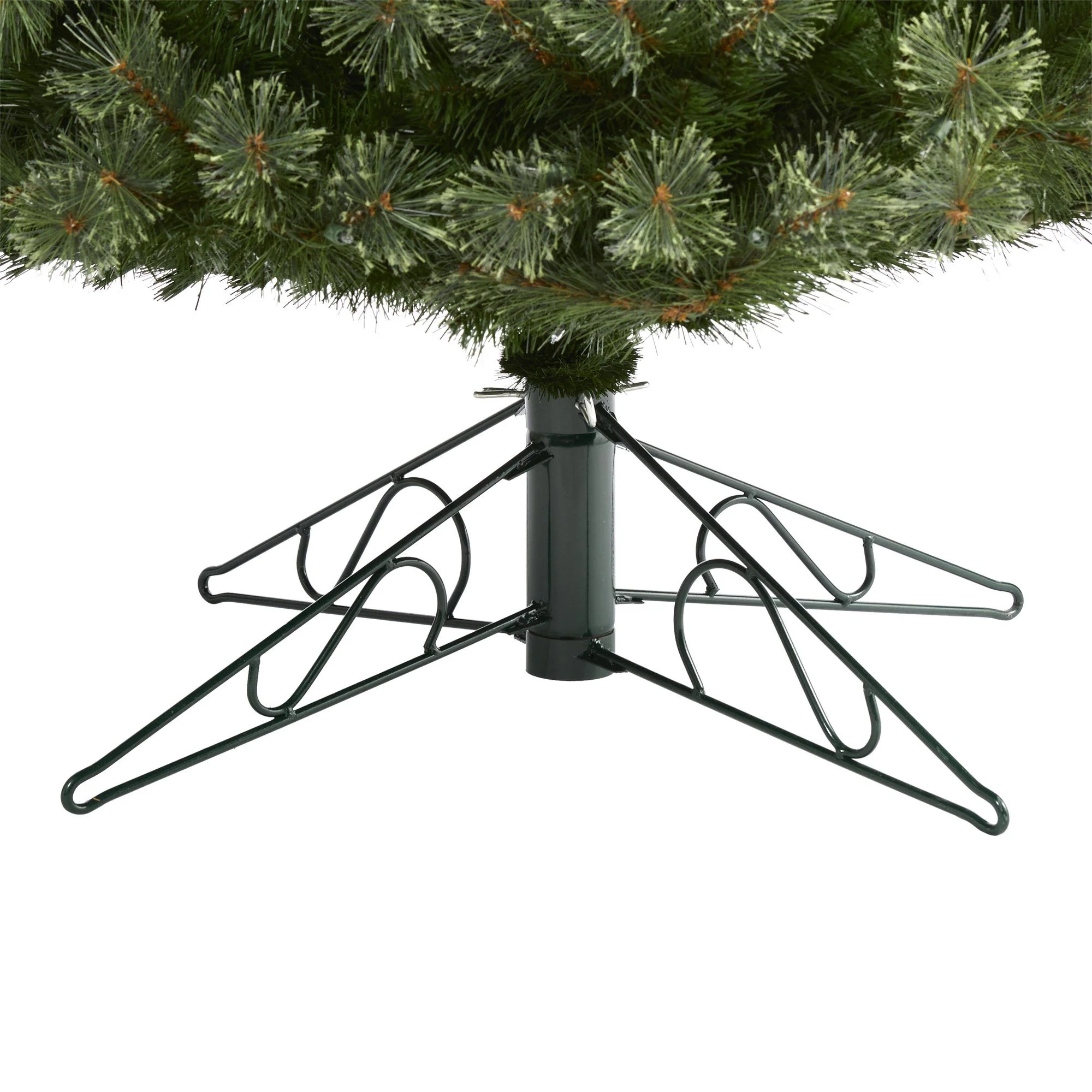 10' Cashmere Slim Artificial Christmas Tree with 750 Warm White Lights and 1908 Bendable Branches - Image 6