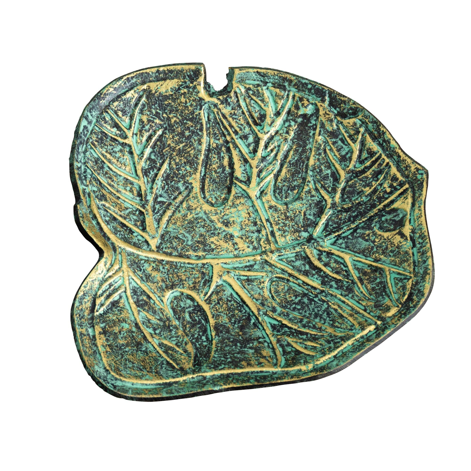 10” Leaf Shaped Decorative Accent - Image 6