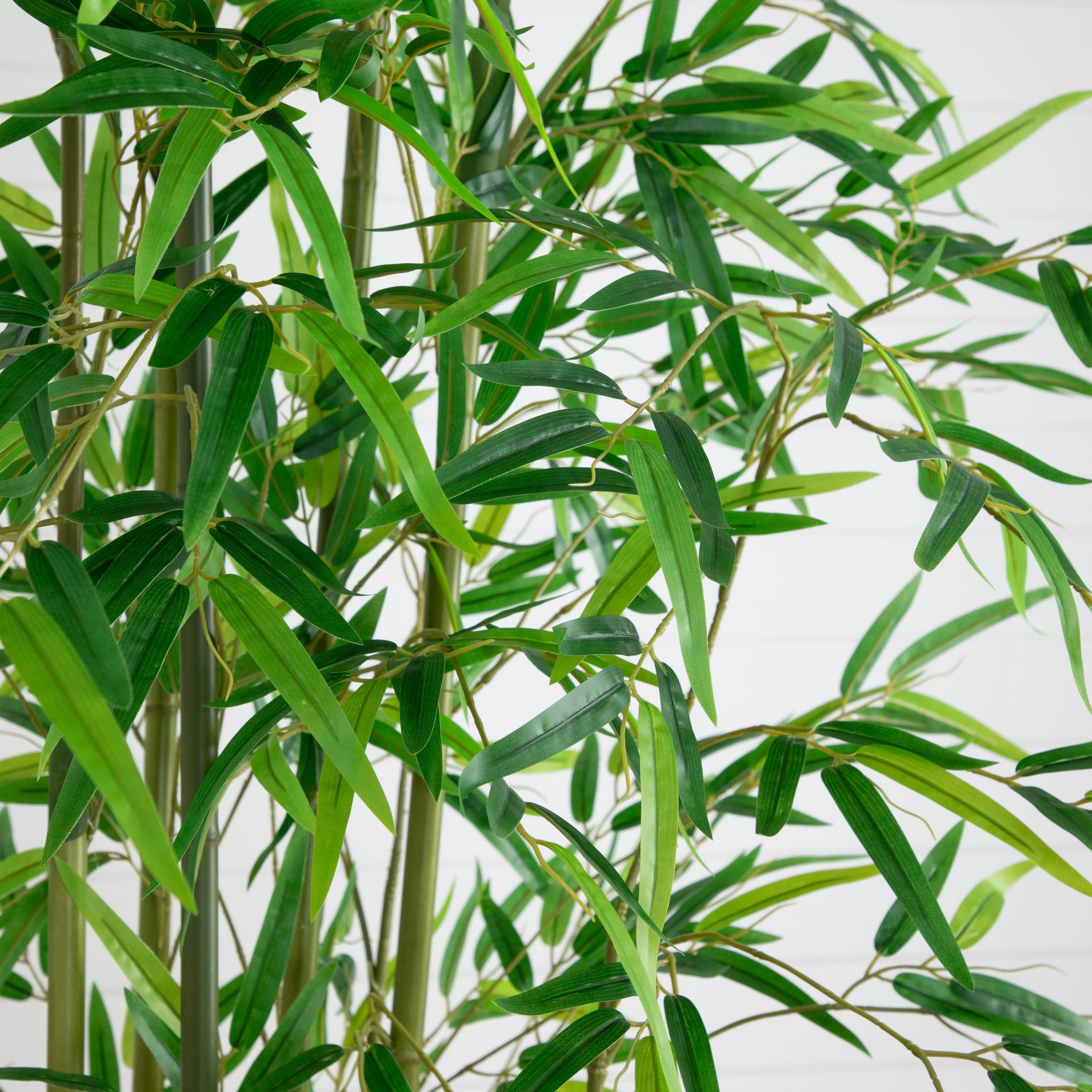 11’ Artificial Green Bamboo Tree - Image 2