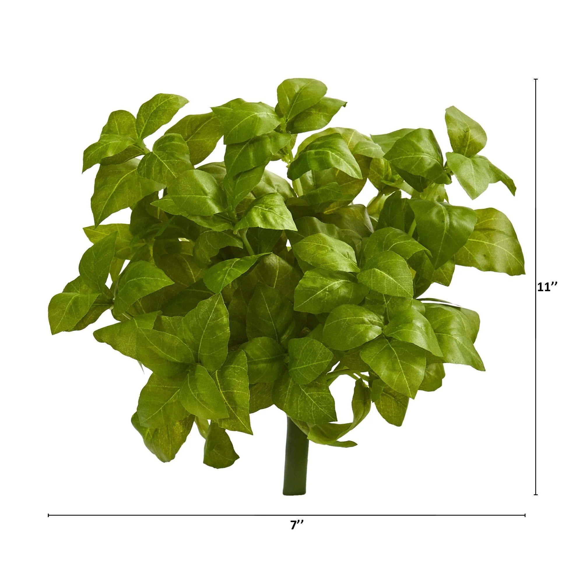 11” Basil Artificial Plant (Set of 6) - Image 3