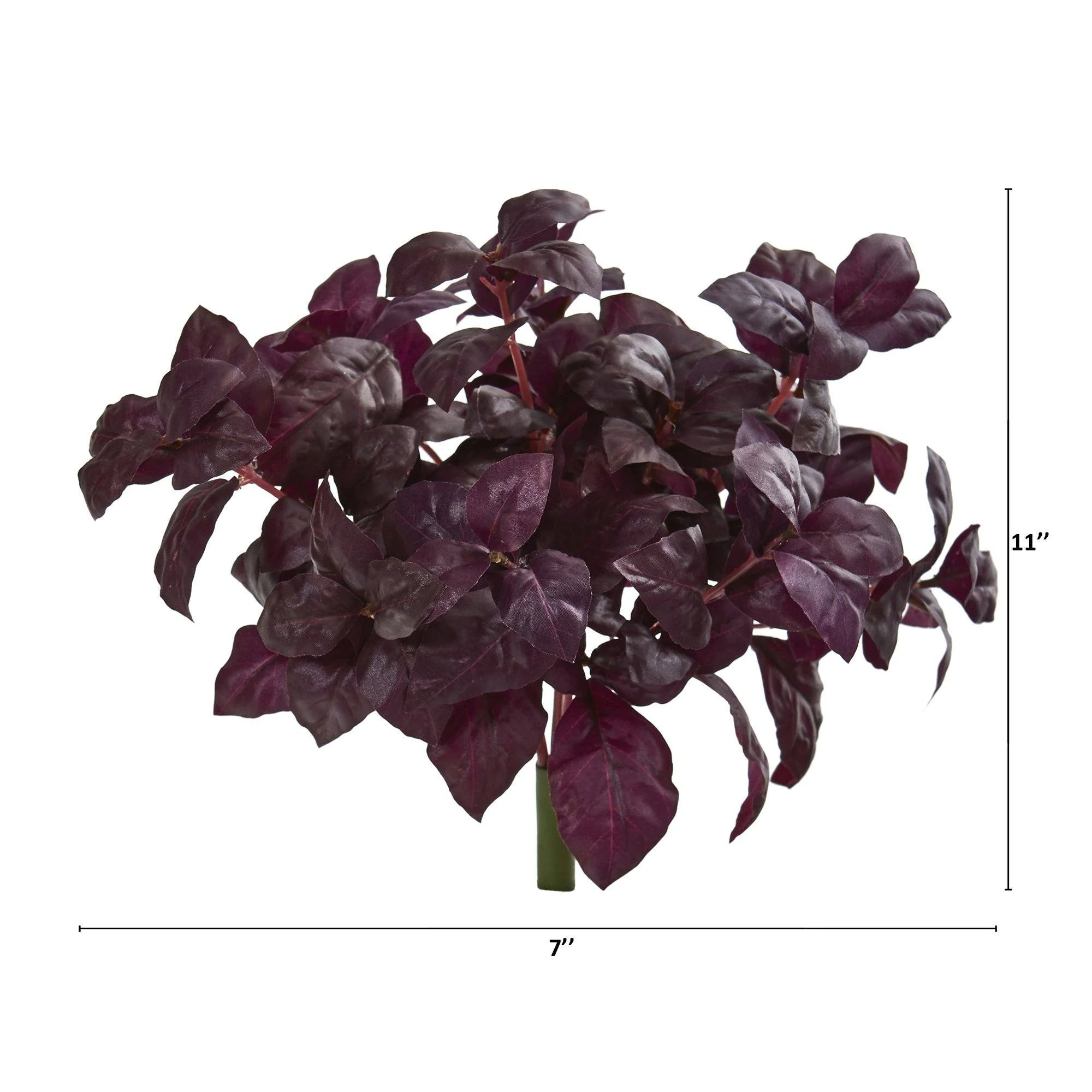 11” Basil Artificial Plant (Set of 6) - Image 4