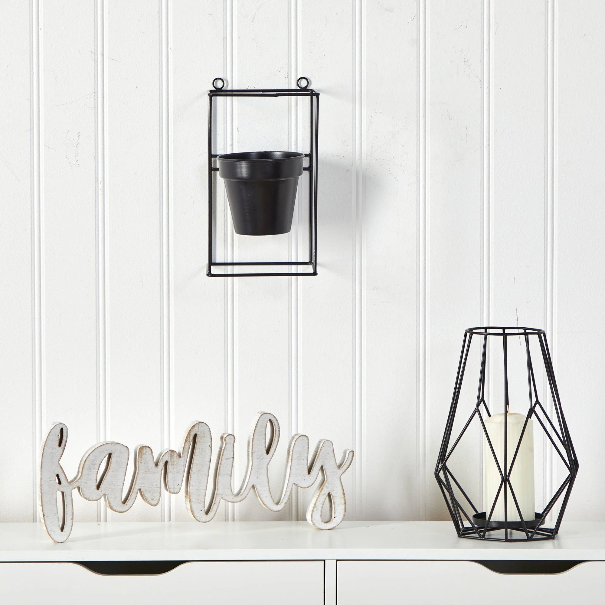 11” Decorative Wall Planter - Image 3