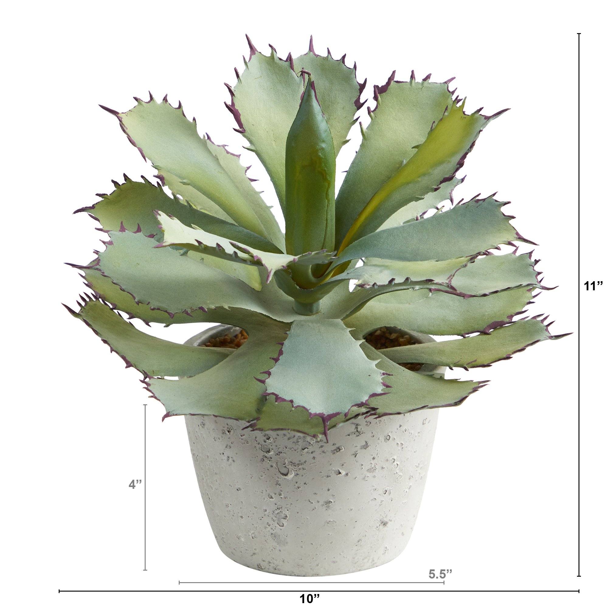 11” Succulent Artificial Plant - Image 2