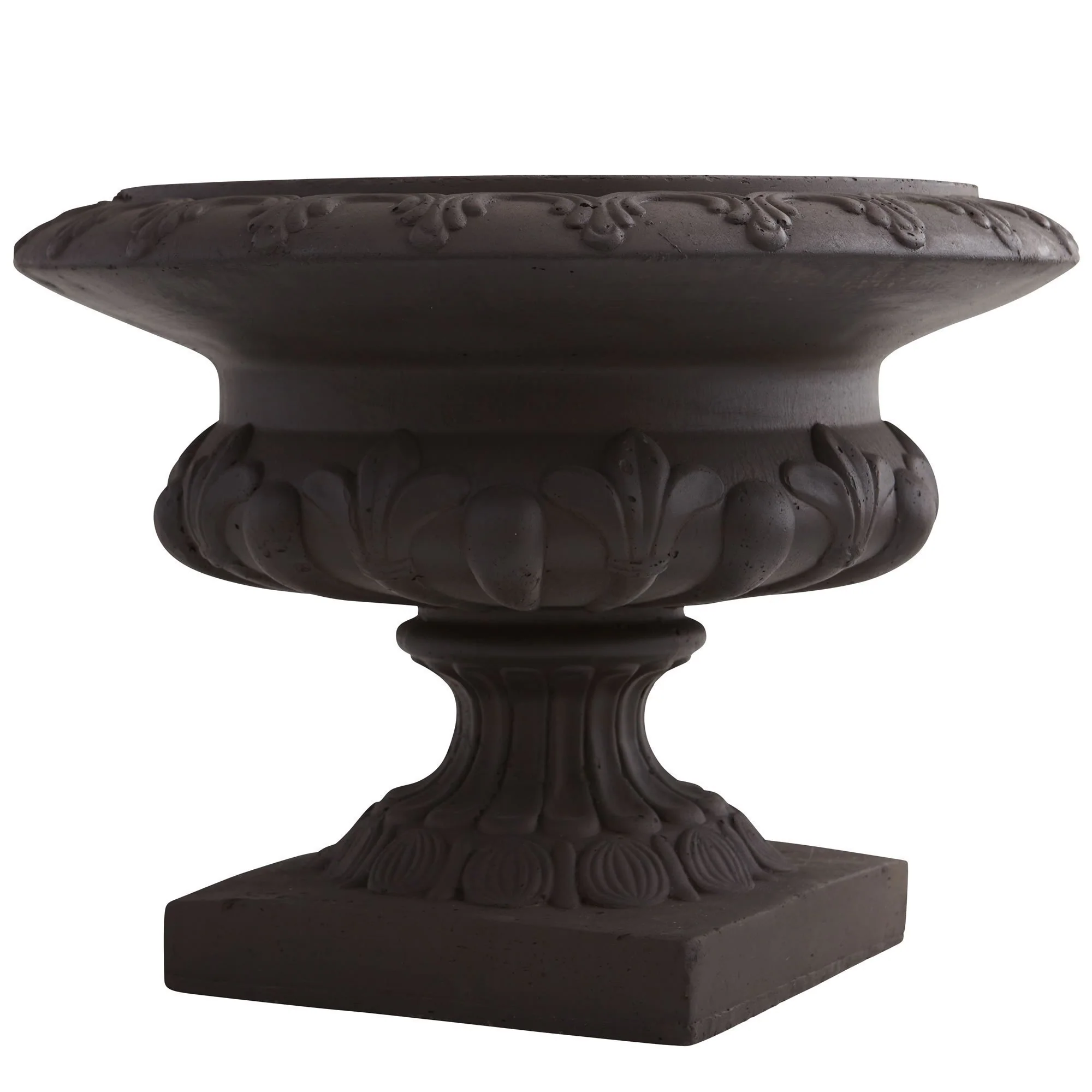Iron Finished Decorative Urn (Indoor/Outdoor) - Image 3