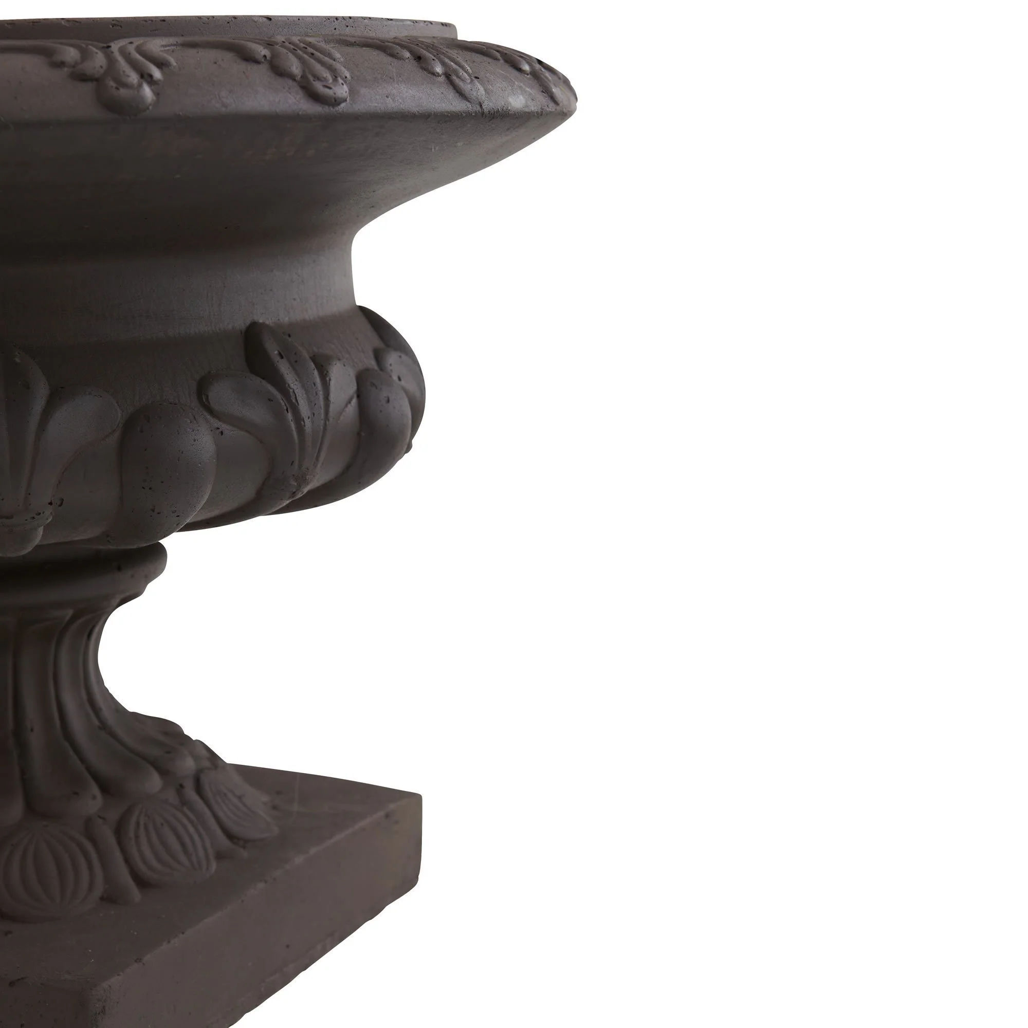 Iron Finished Decorative Urn (Indoor/Outdoor) - Image 5