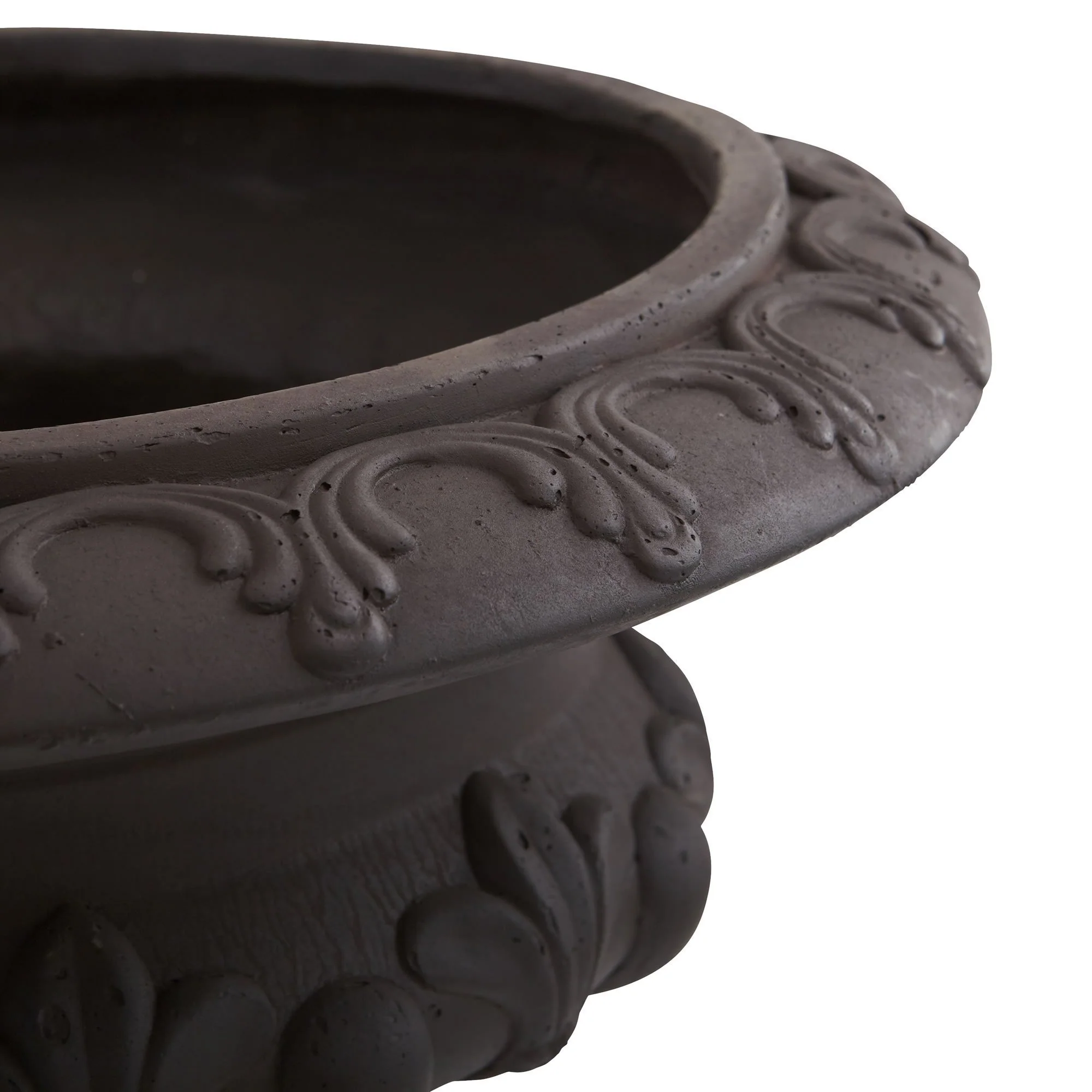 Iron Finished Decorative Urn (Indoor/Outdoor) - Image 6