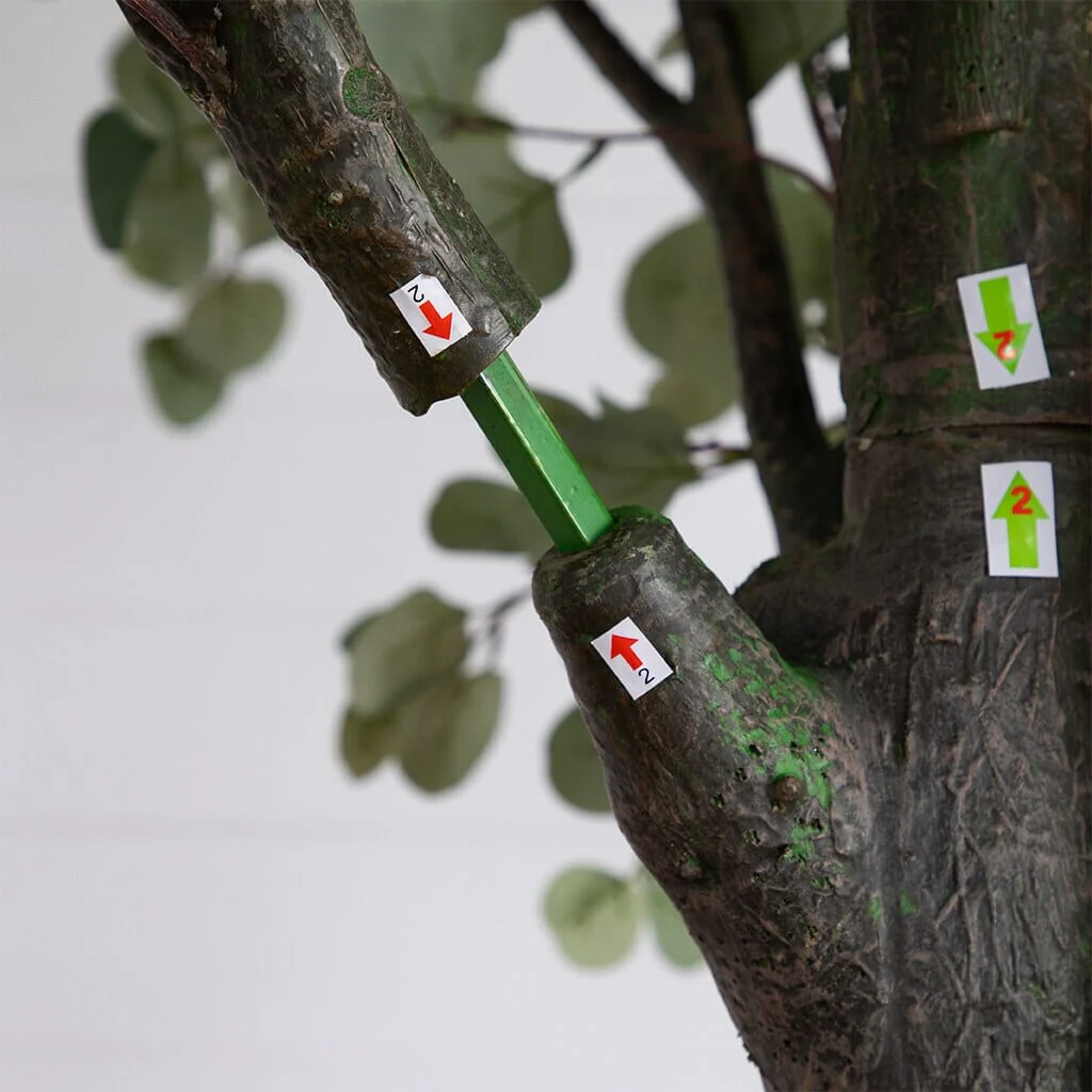 12’ Artificial Eucalyptus Tree - Image 6