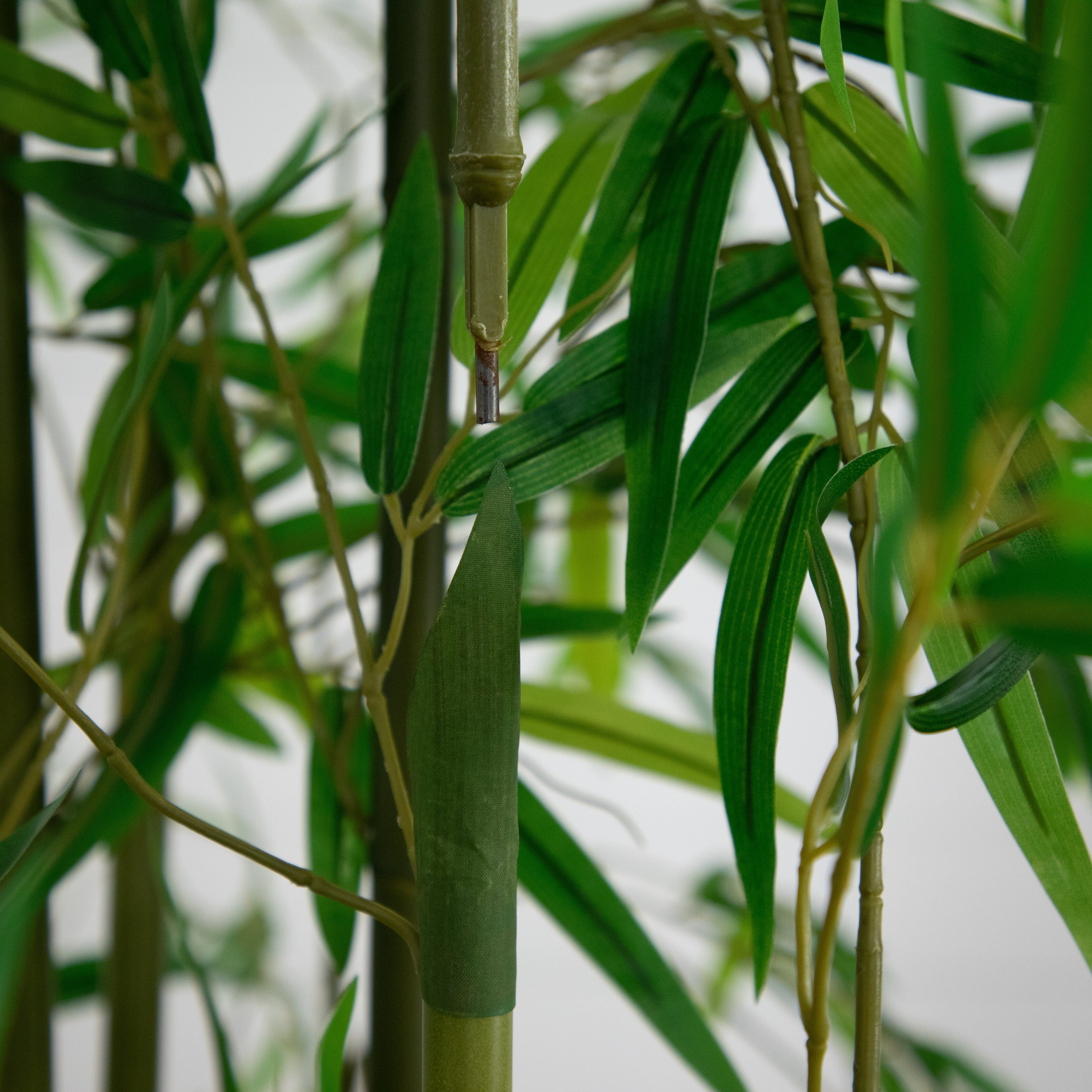 12’ Artificial Green Bamboo Tree - Image 3