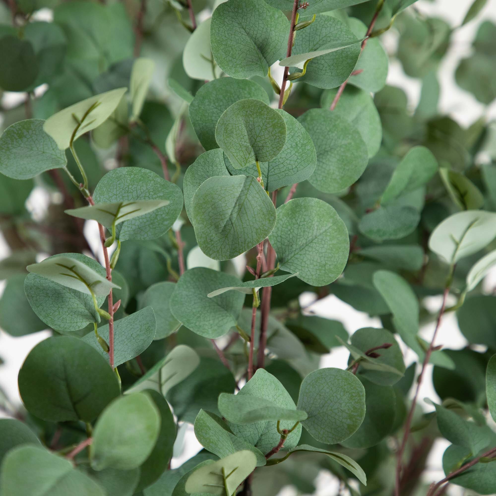 13’ Artificial Eucalyptus Tree - Image 2