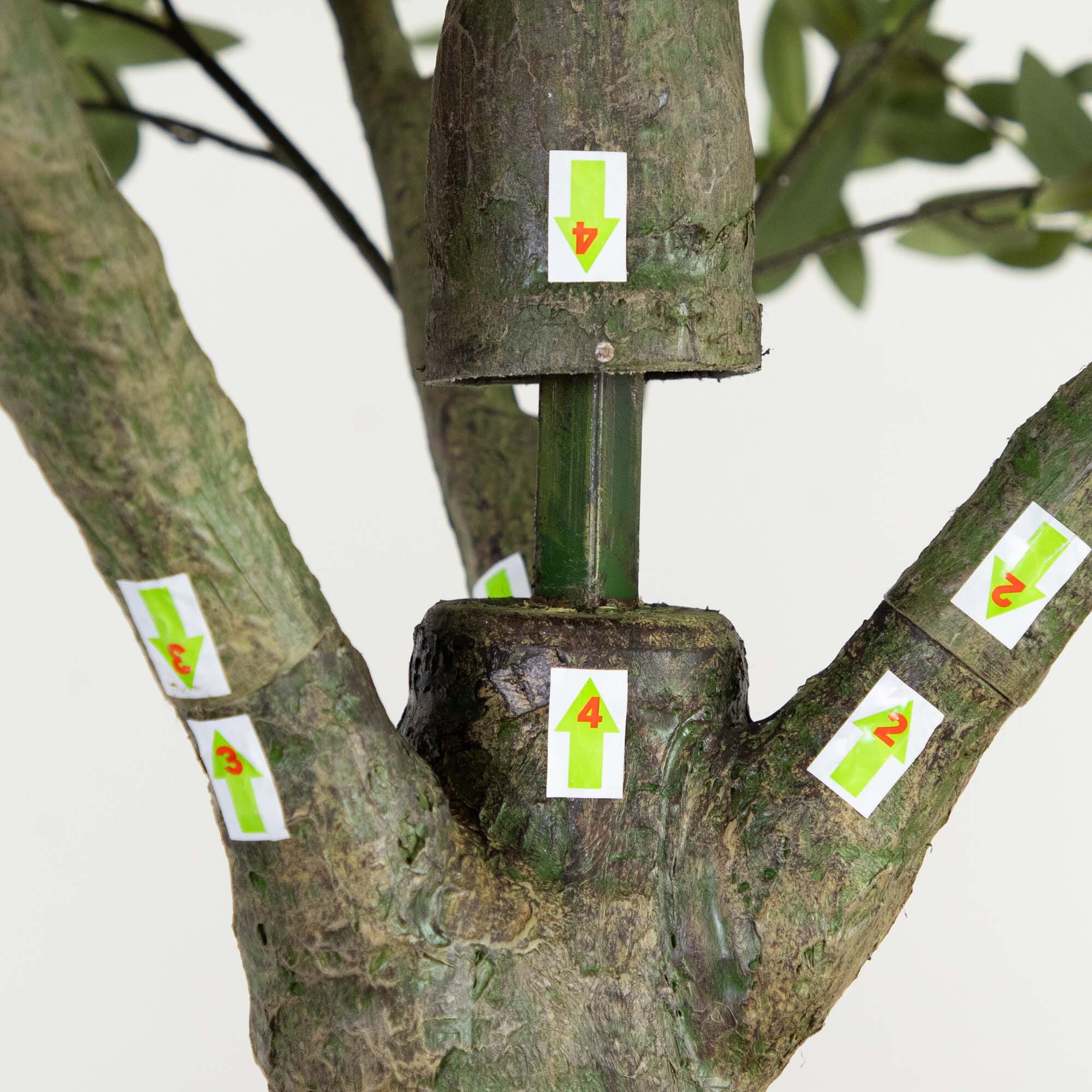 13’ Giant Artificial Olive Tree - Image 5