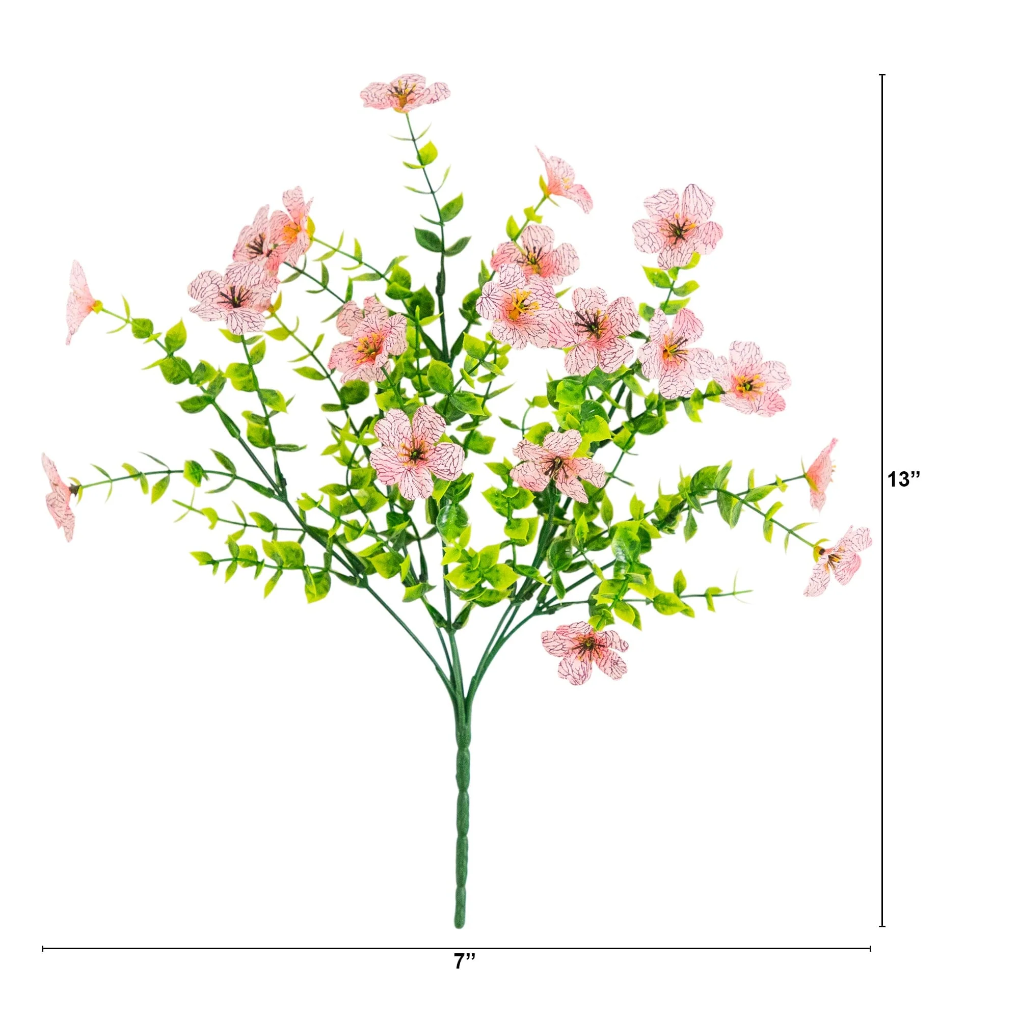 13” UV Resistant Artificial Daisy Bush (Indoor/Outdoor) - Set of 12 - Image 50
