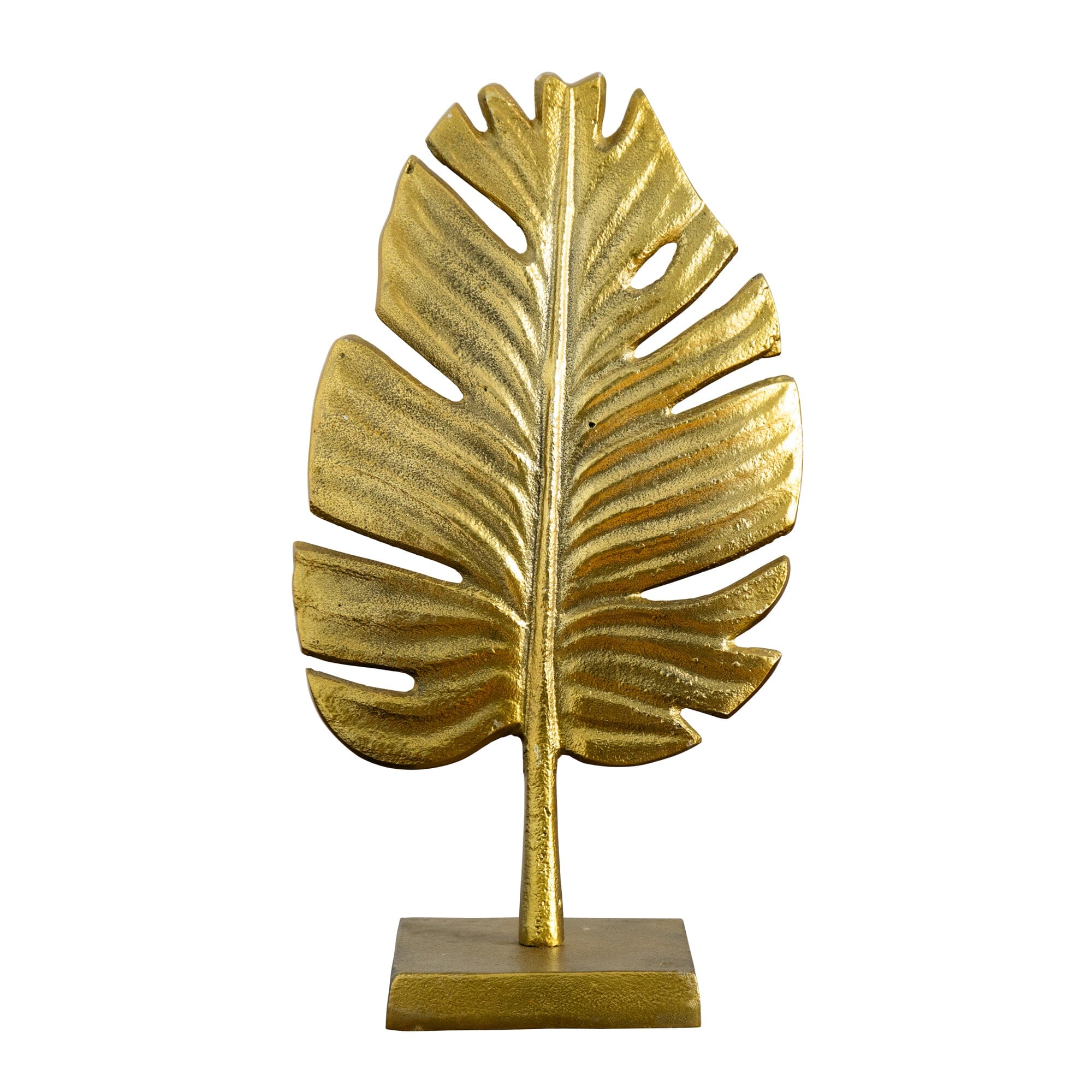 15.5” Golden Leaf Decorative Accent - Image 5