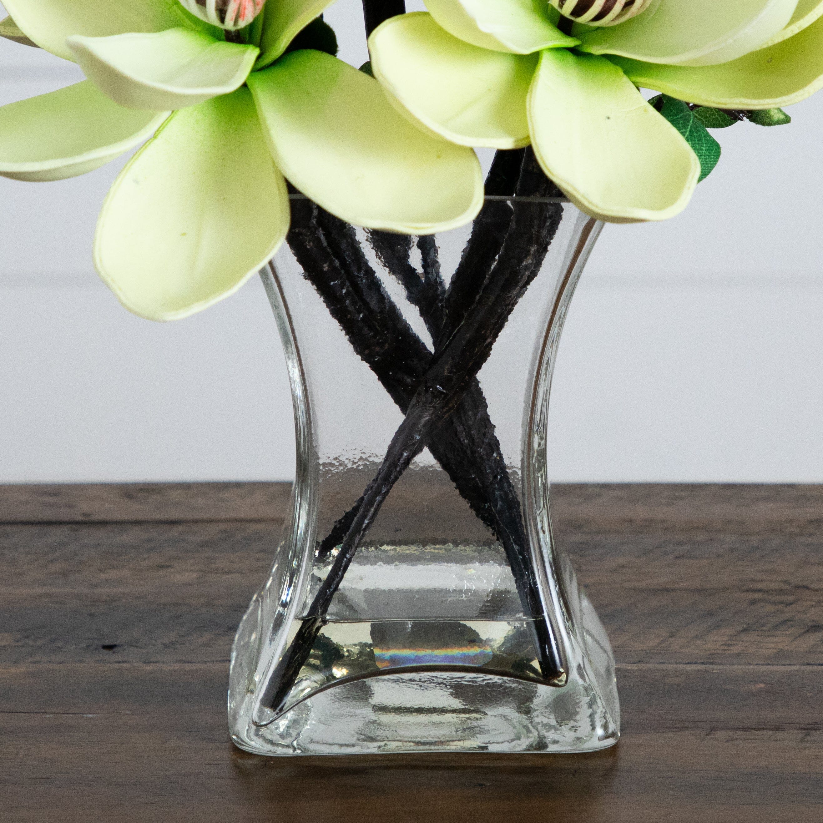 Artificial Magnolia Arrangement w/ Vase - Image 3