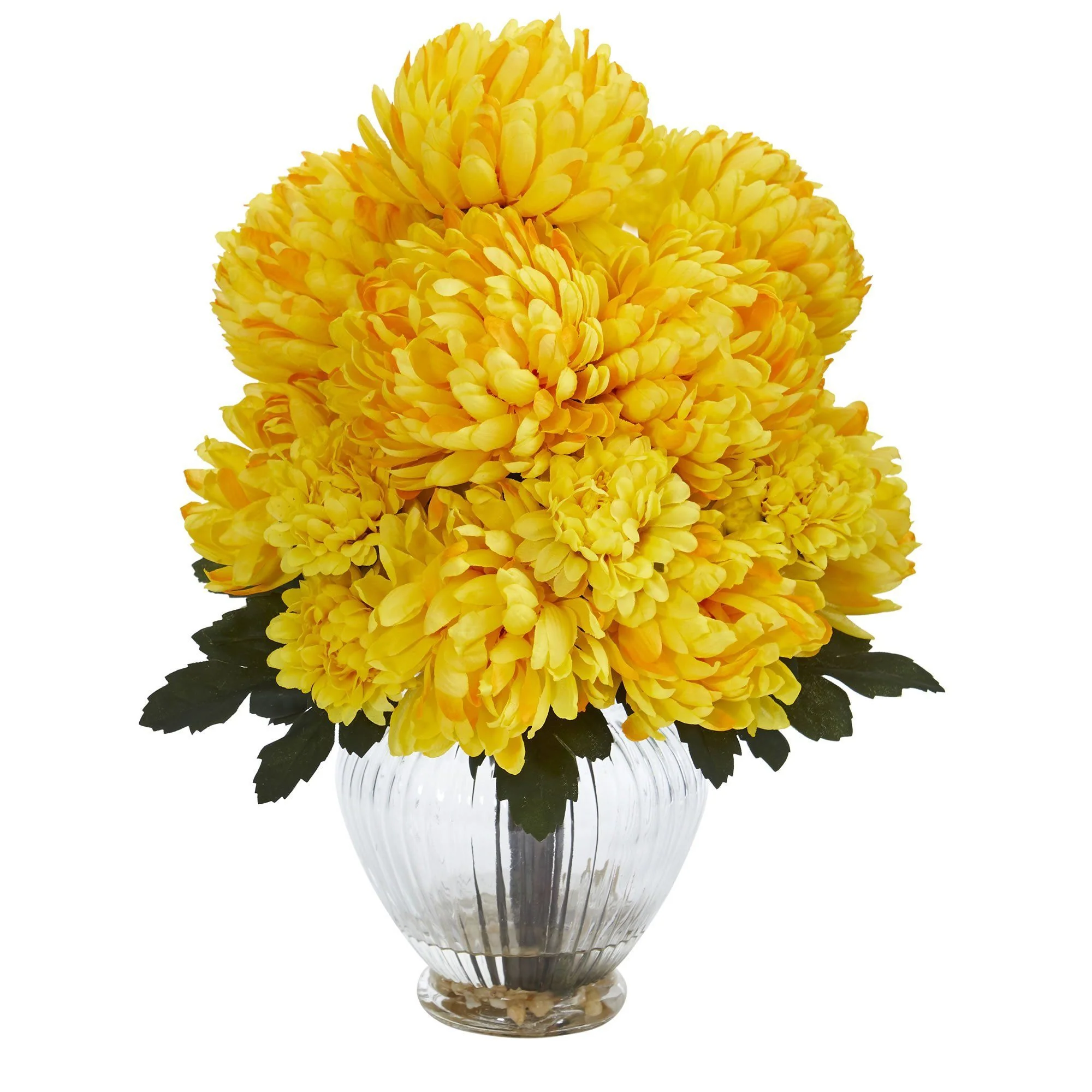 Mum Artificial Arrangement in Vase - Image 9