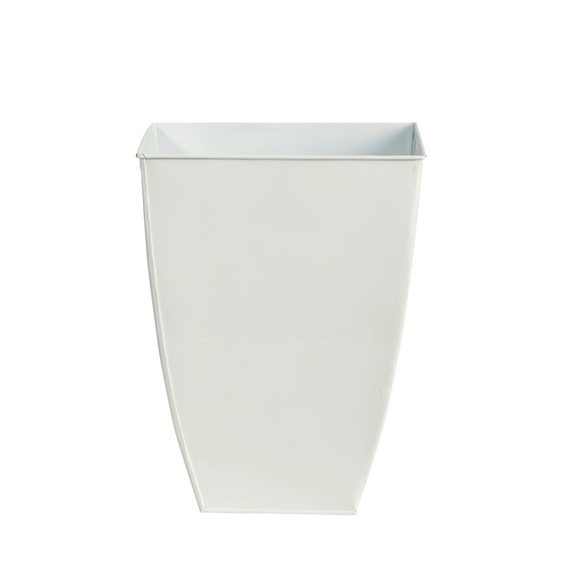 15” Square Tin Planter - Image 7