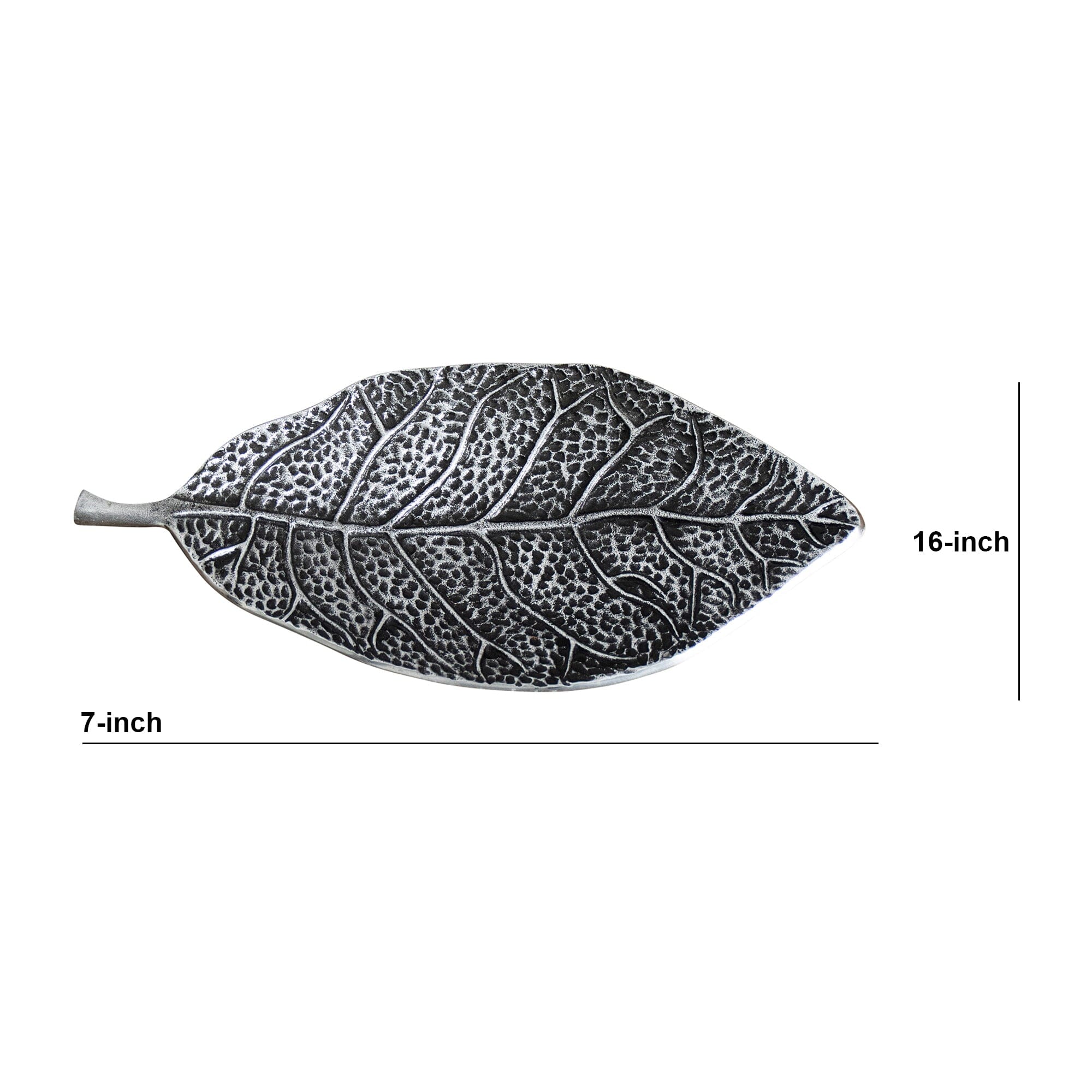 16” Antique Leaf Decorative Accent - Image 5