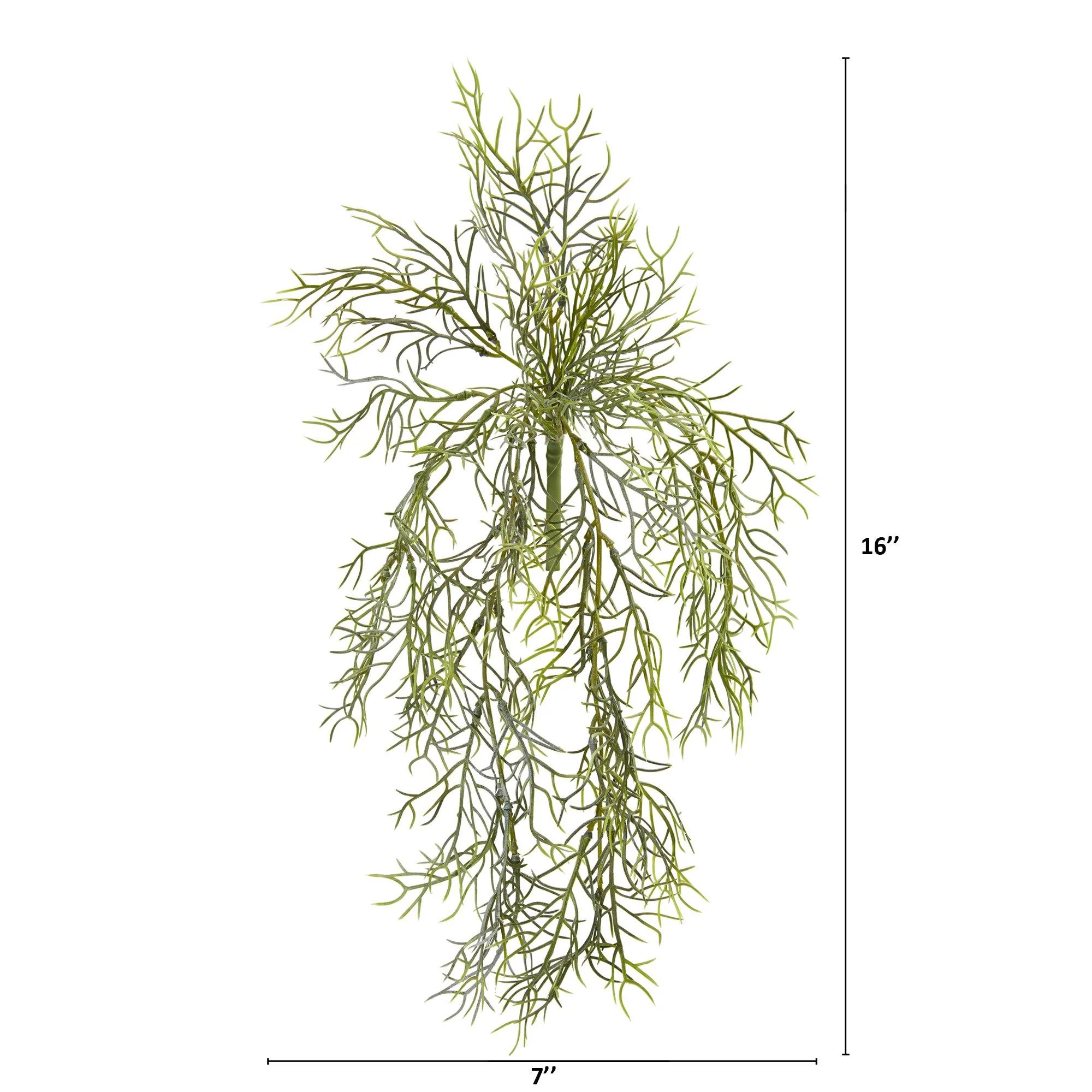 16” Tillandsia Moss Artificial Plant (Set of 12) - Image 2