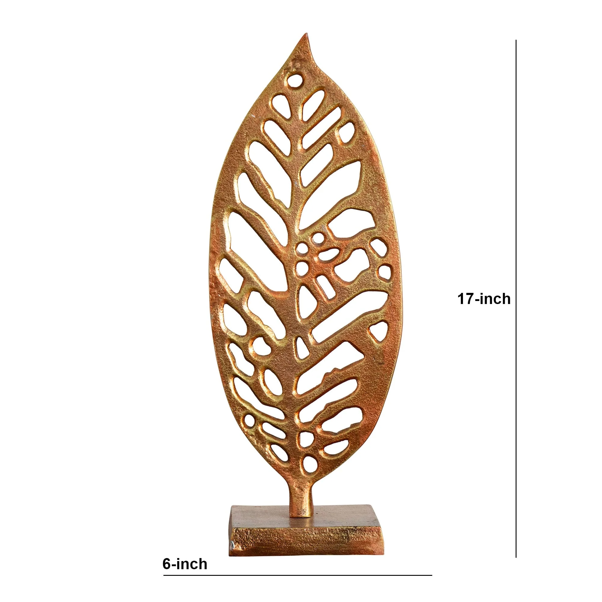 17" Copper Beech Decorative Accent - Image 4