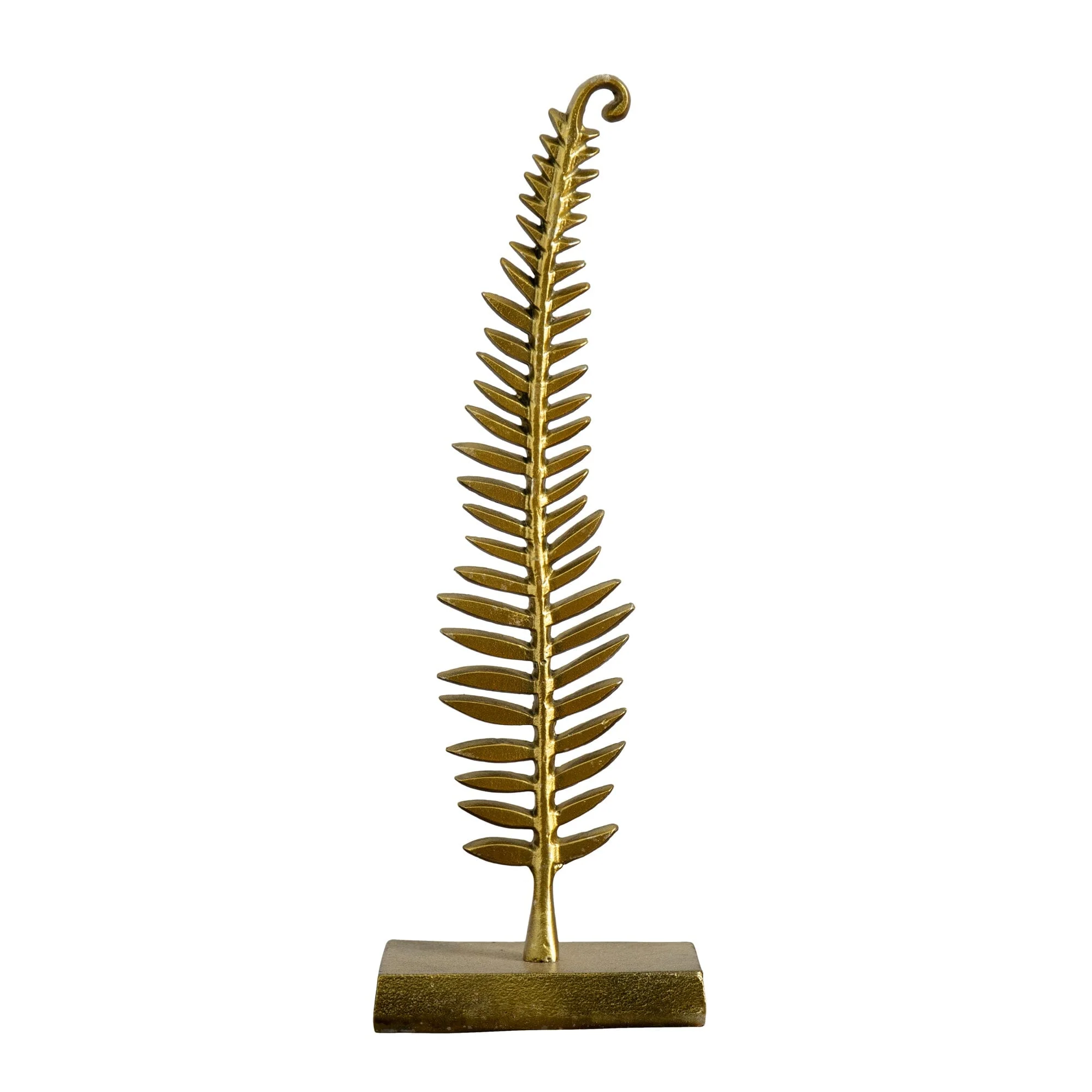 17” Gold Leaf Decorative Accent - Image 5