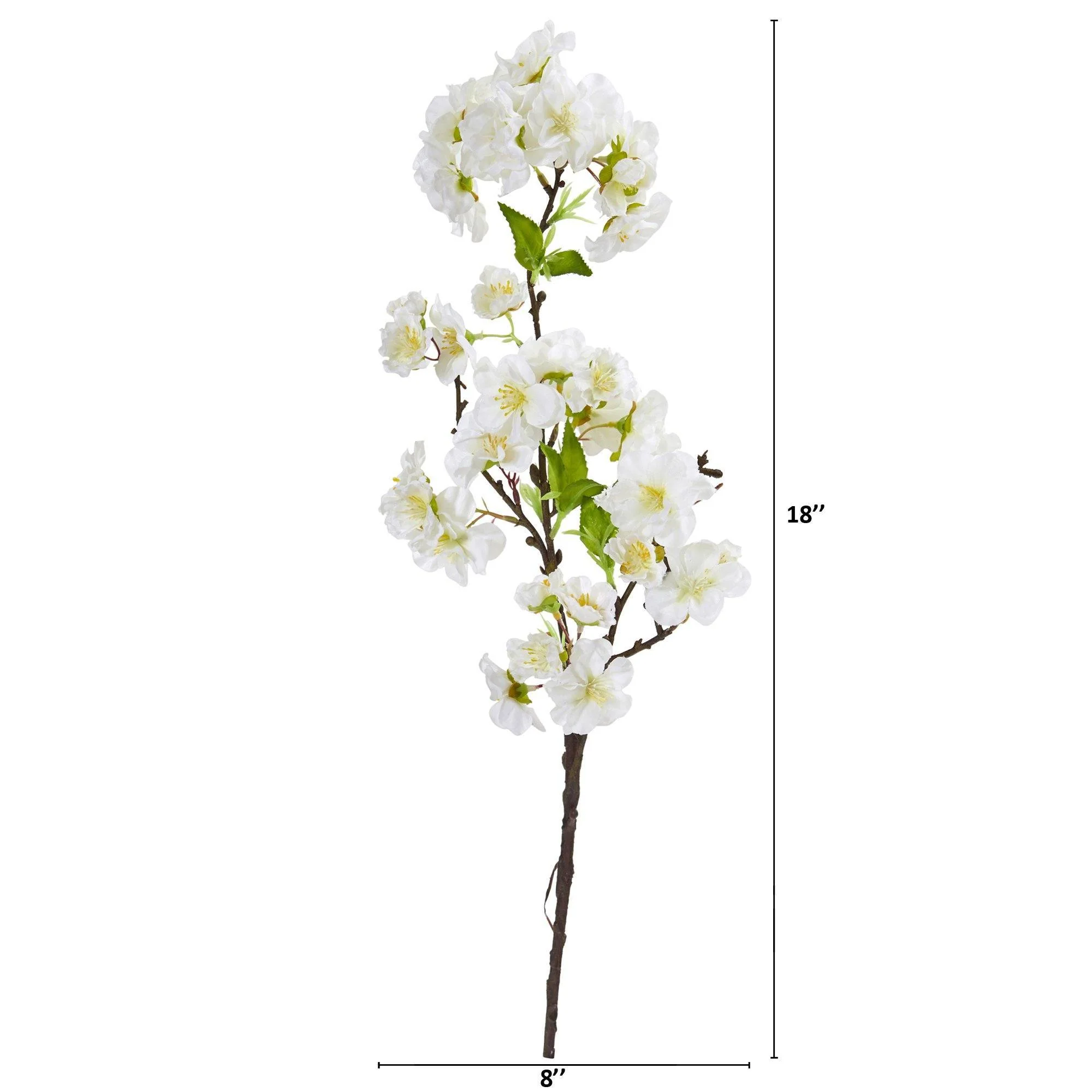 18” Cherry Blossom Artificial Flower (Set of 12) - Image 2
