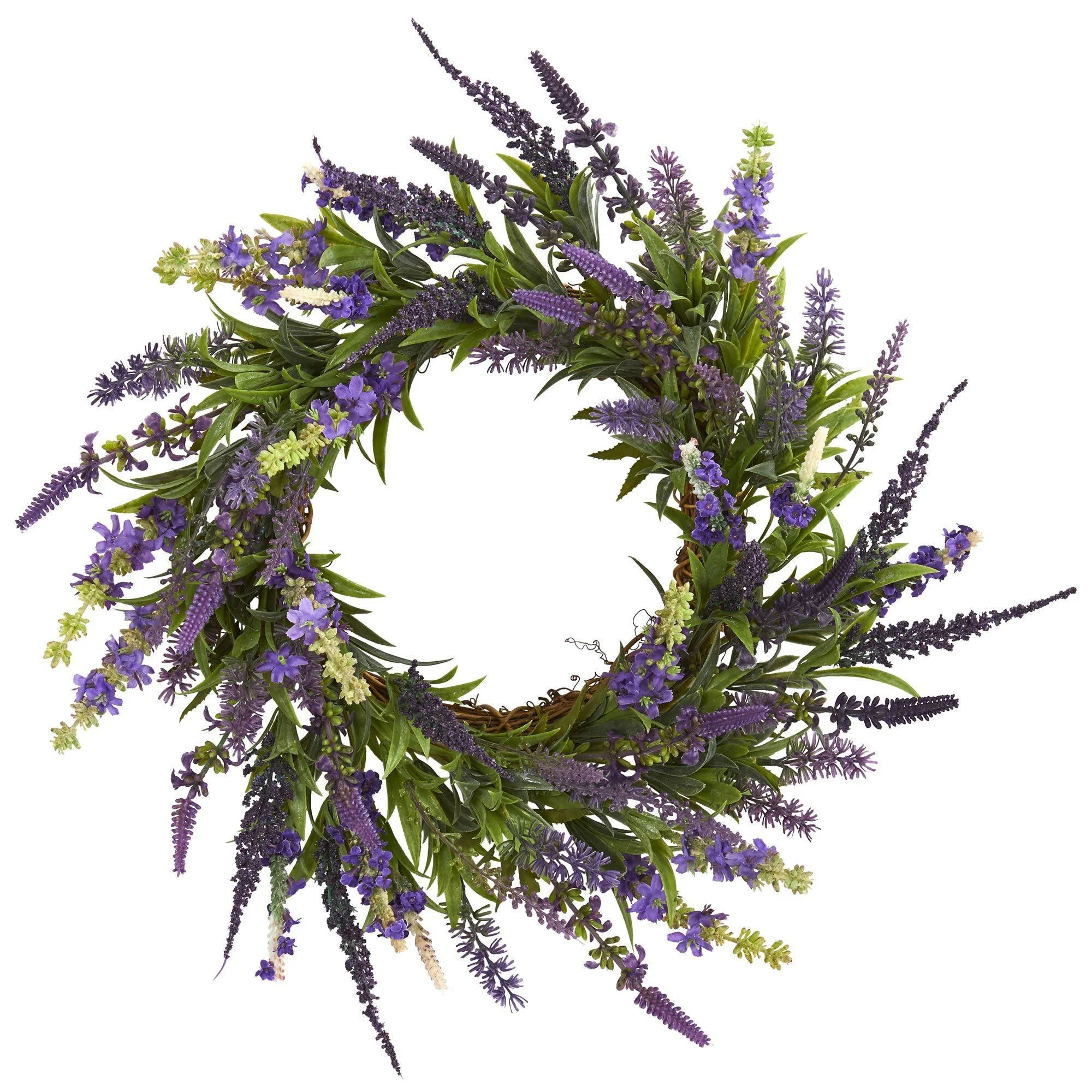 18” Lavender Wreath - Image 3