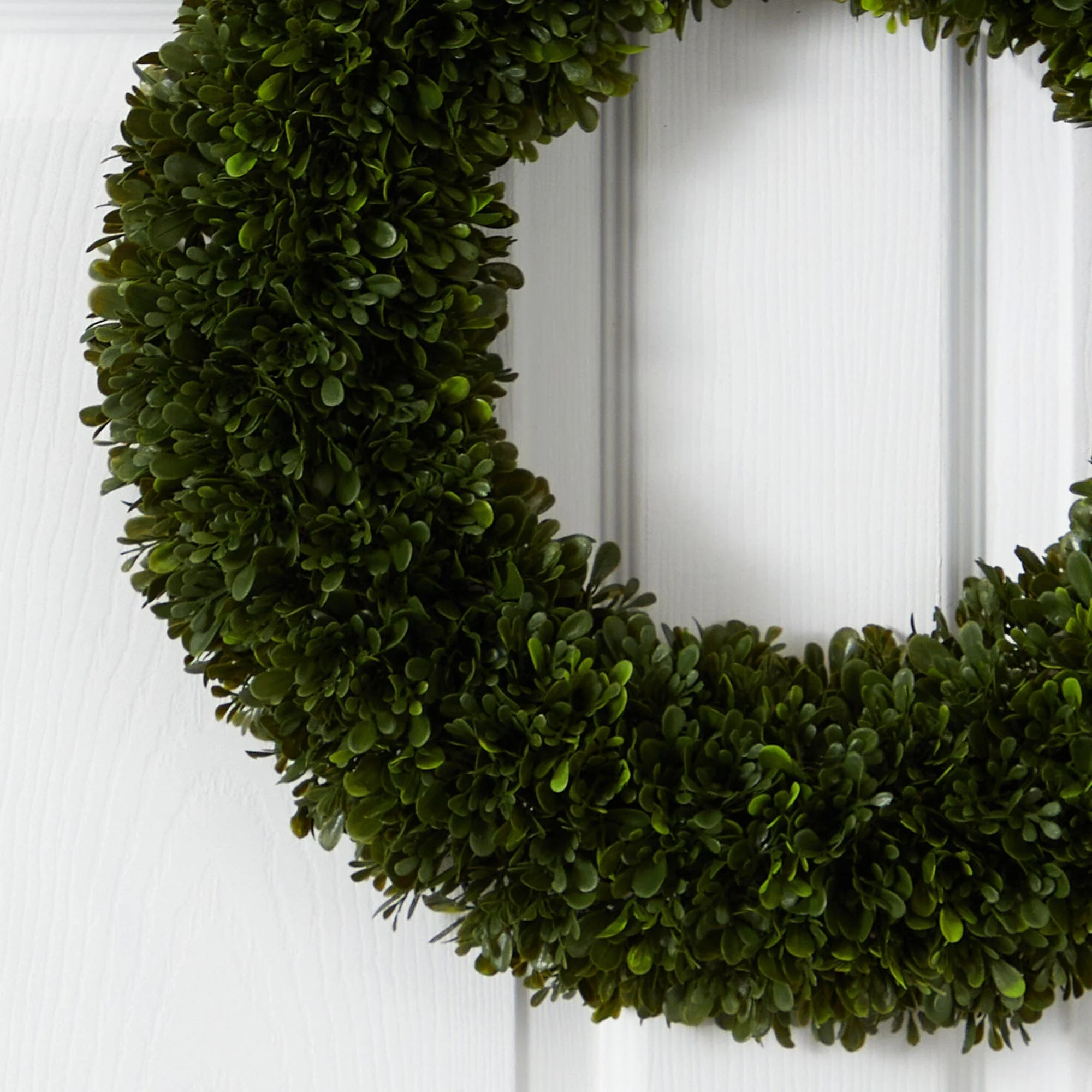 19.5” Tea Leaf Wreath UV Resistant (Indoor / Outdoor) - Image 2