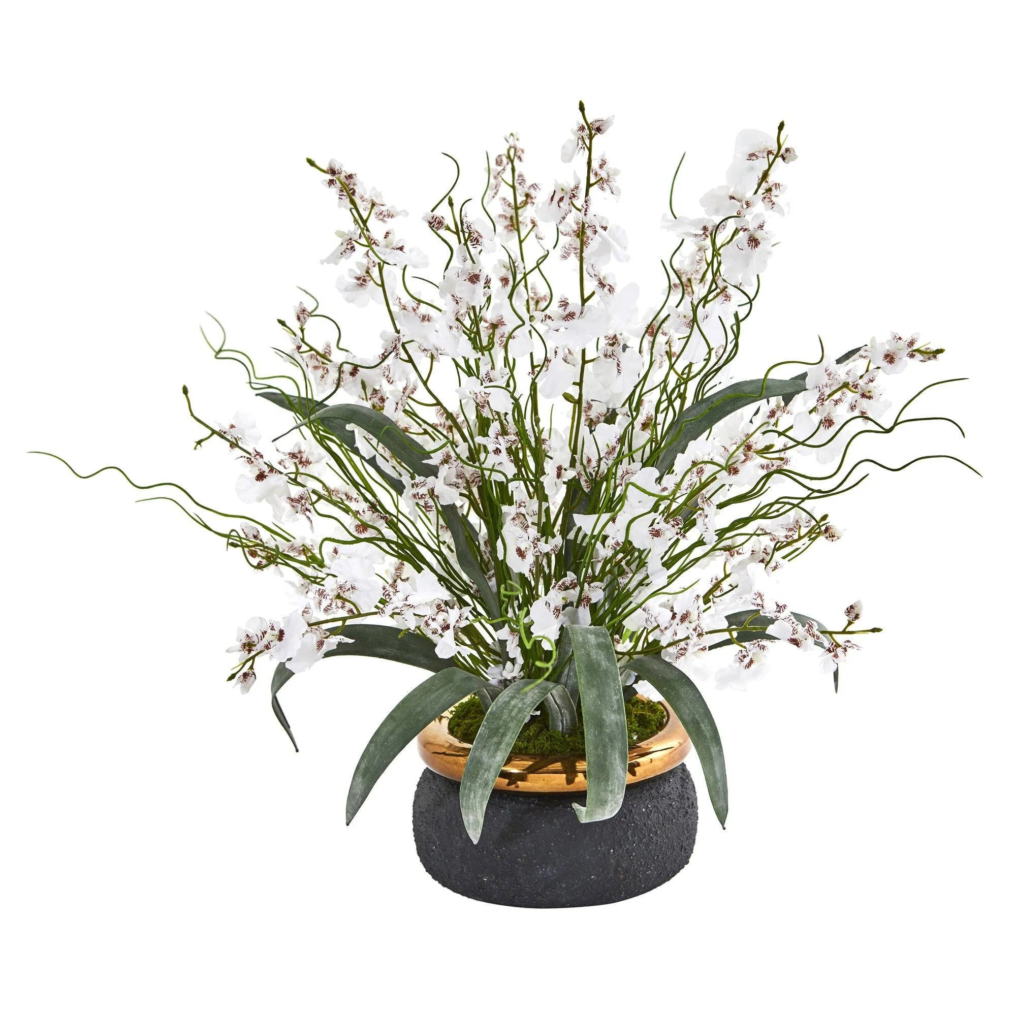 19” Dancing Lady Artificial Arrangement in Vase - Image 8