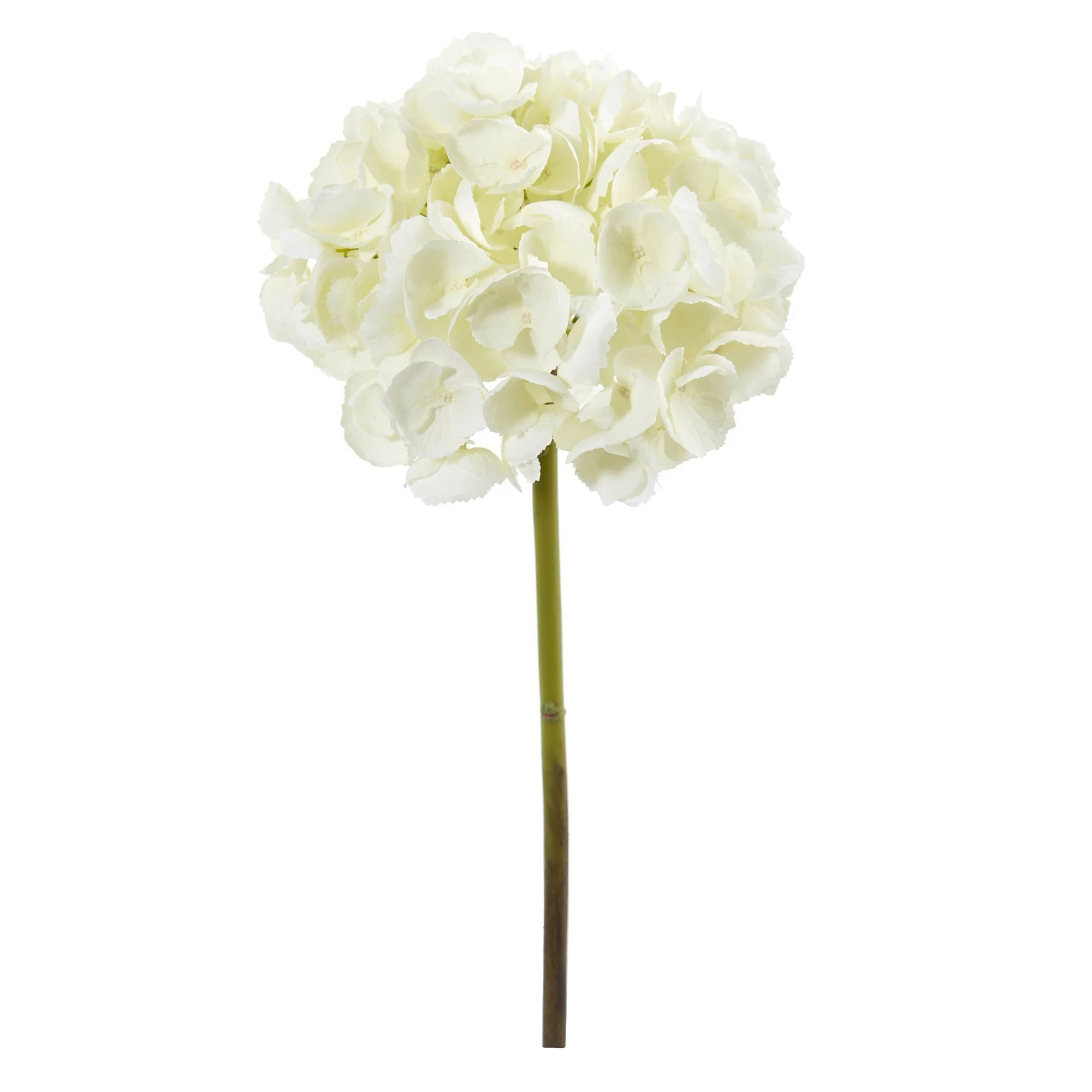 19” Hydrangea Artificial Flower Set (Set of 3 Flower Stems) - Image 3