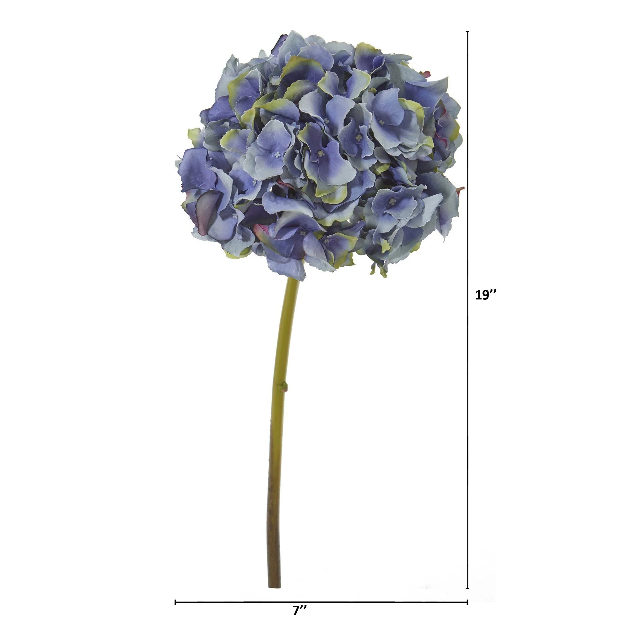 19” Hydrangea Artificial Flower (Set of 6) - Image 6