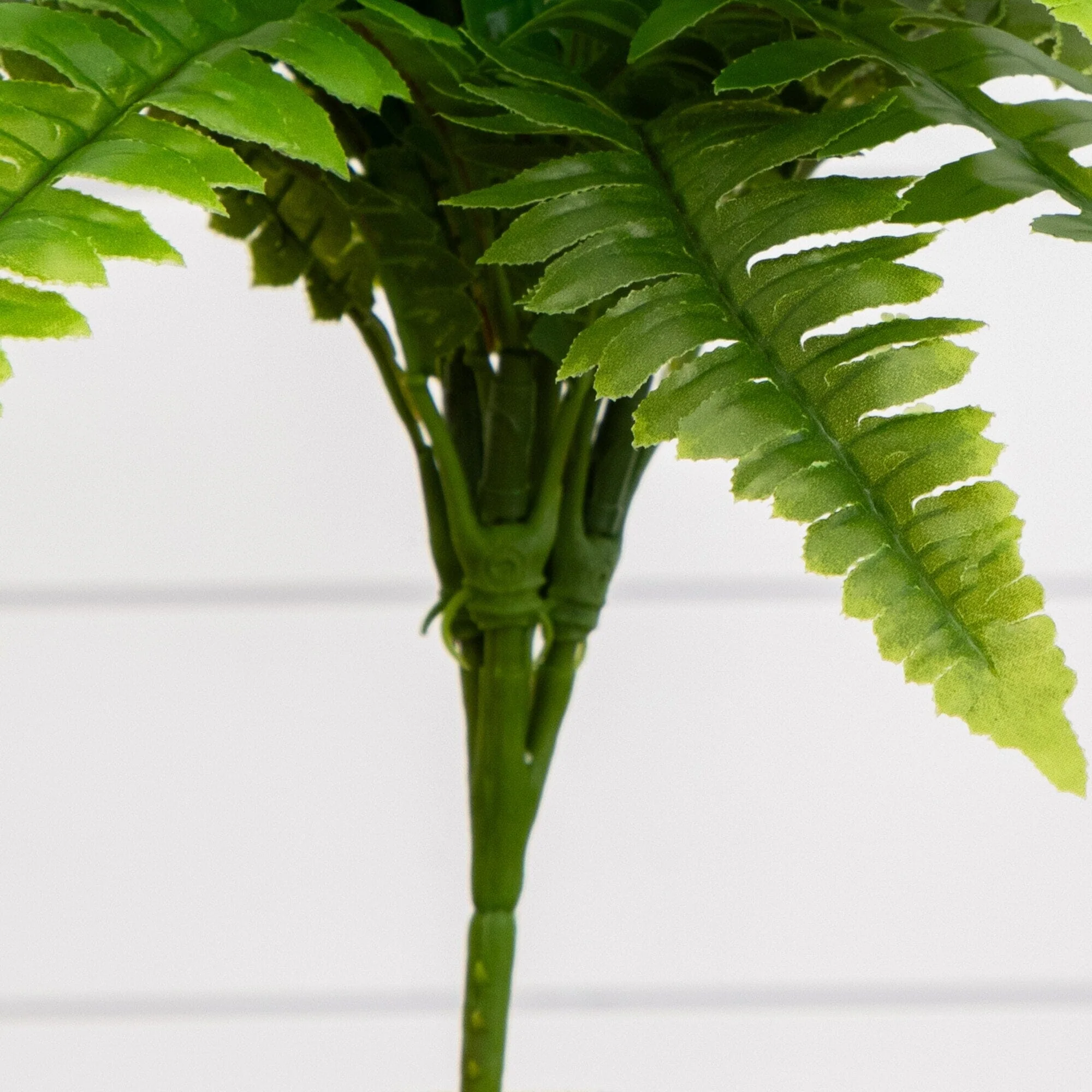 19" UV Resistant Artificial Boston Fern (Indoor/Outdoor) - Set of 2 - Image 5