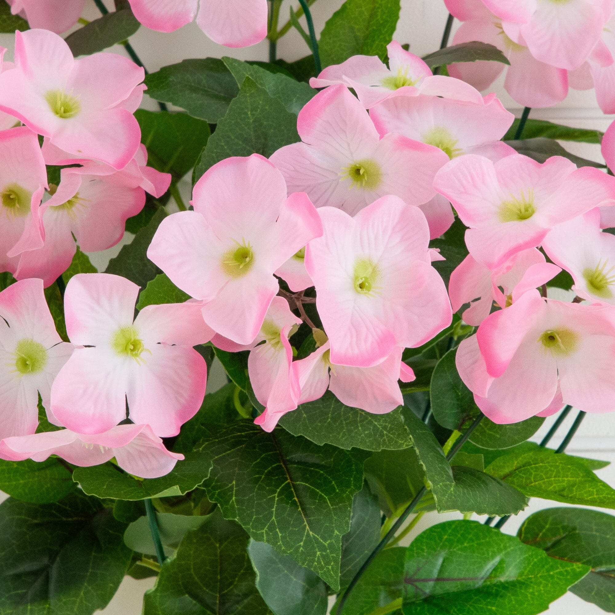 19" UV Resistant Artificial Hydrangea Bush (Indoor/Outdoor) - Set of 3 - Image 13