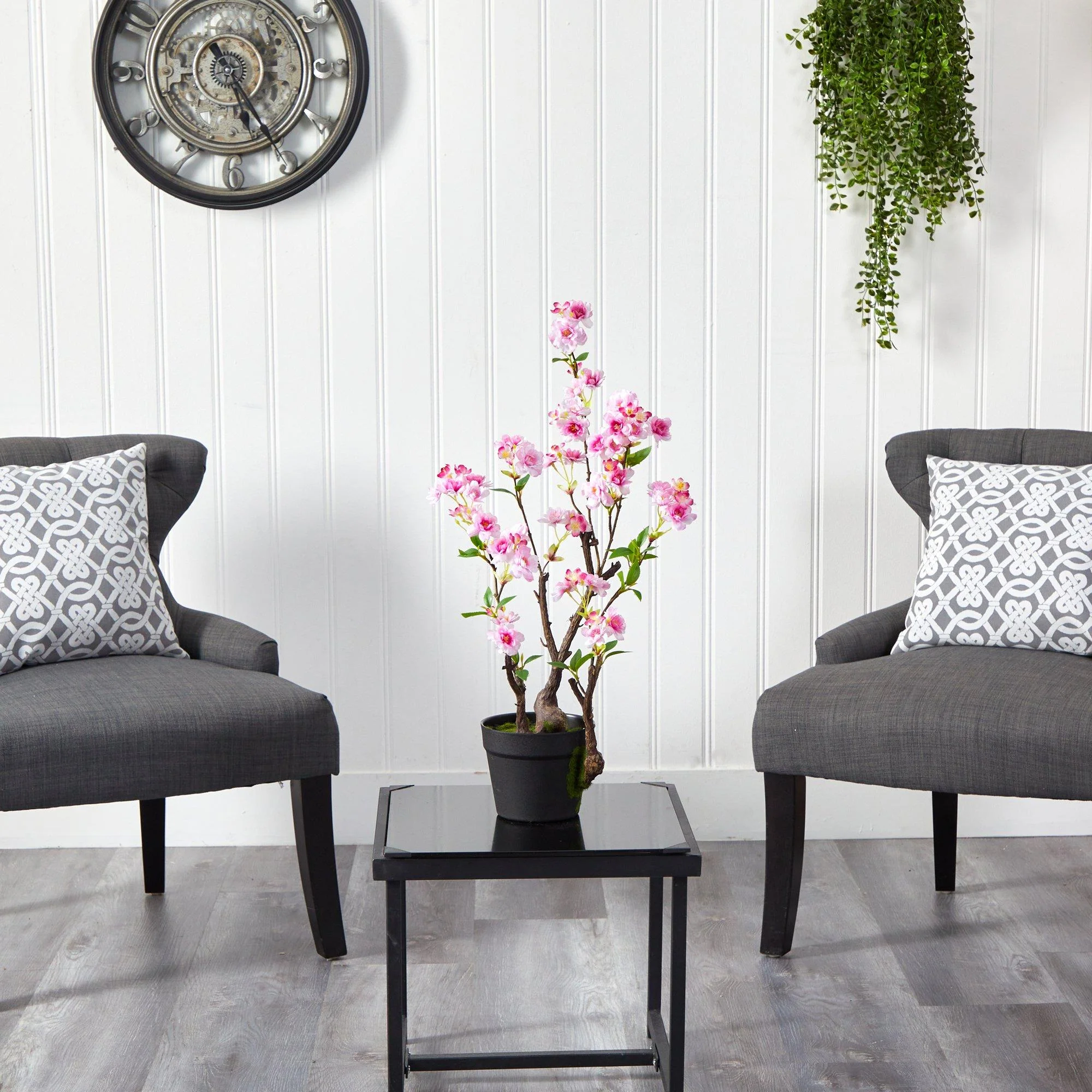 2.5’ Cherry Blossom Artificial Plant - Image 5