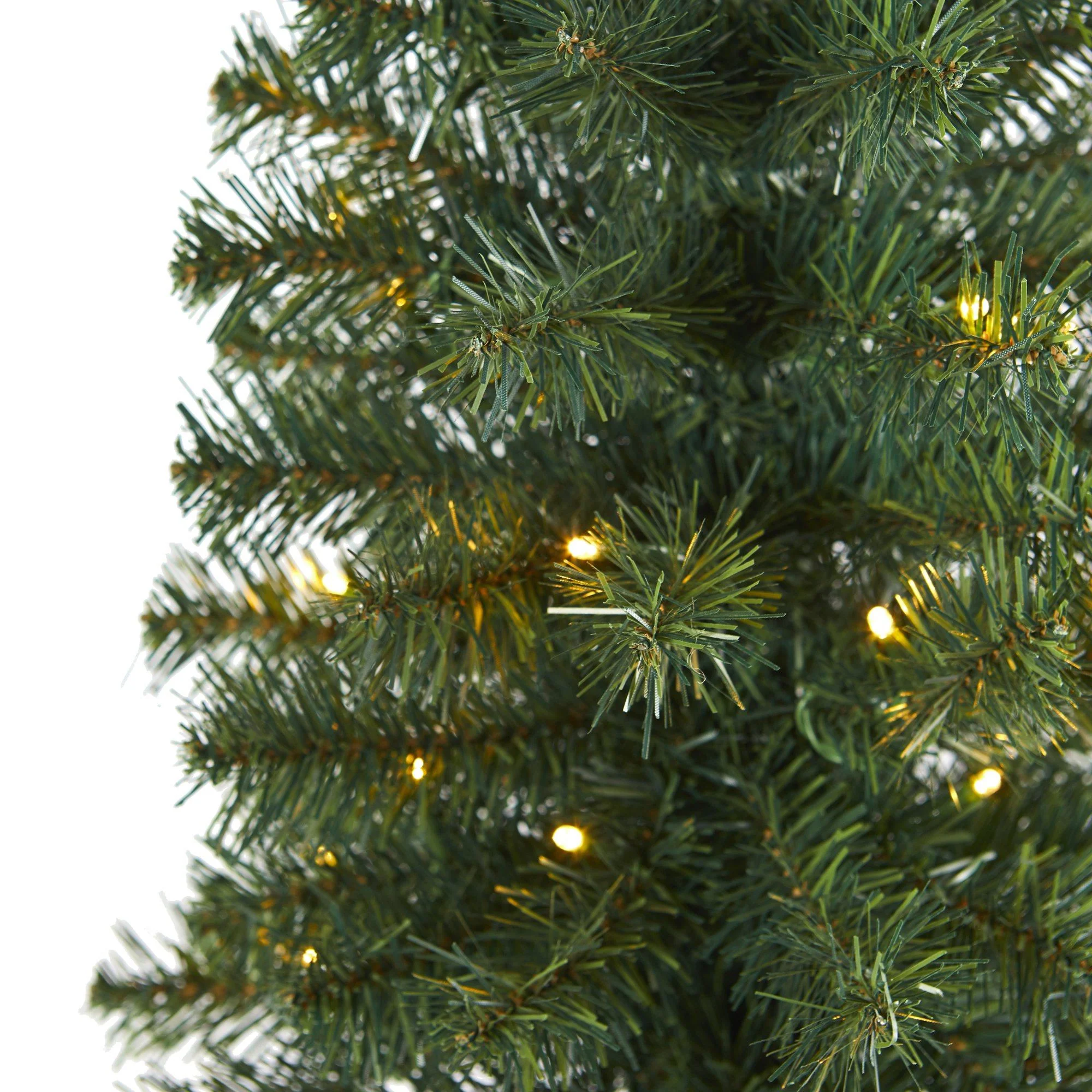 2’ Green Artificial Christmas Tree with 35 LED Lights and 72 Bendable Braches - Image 3