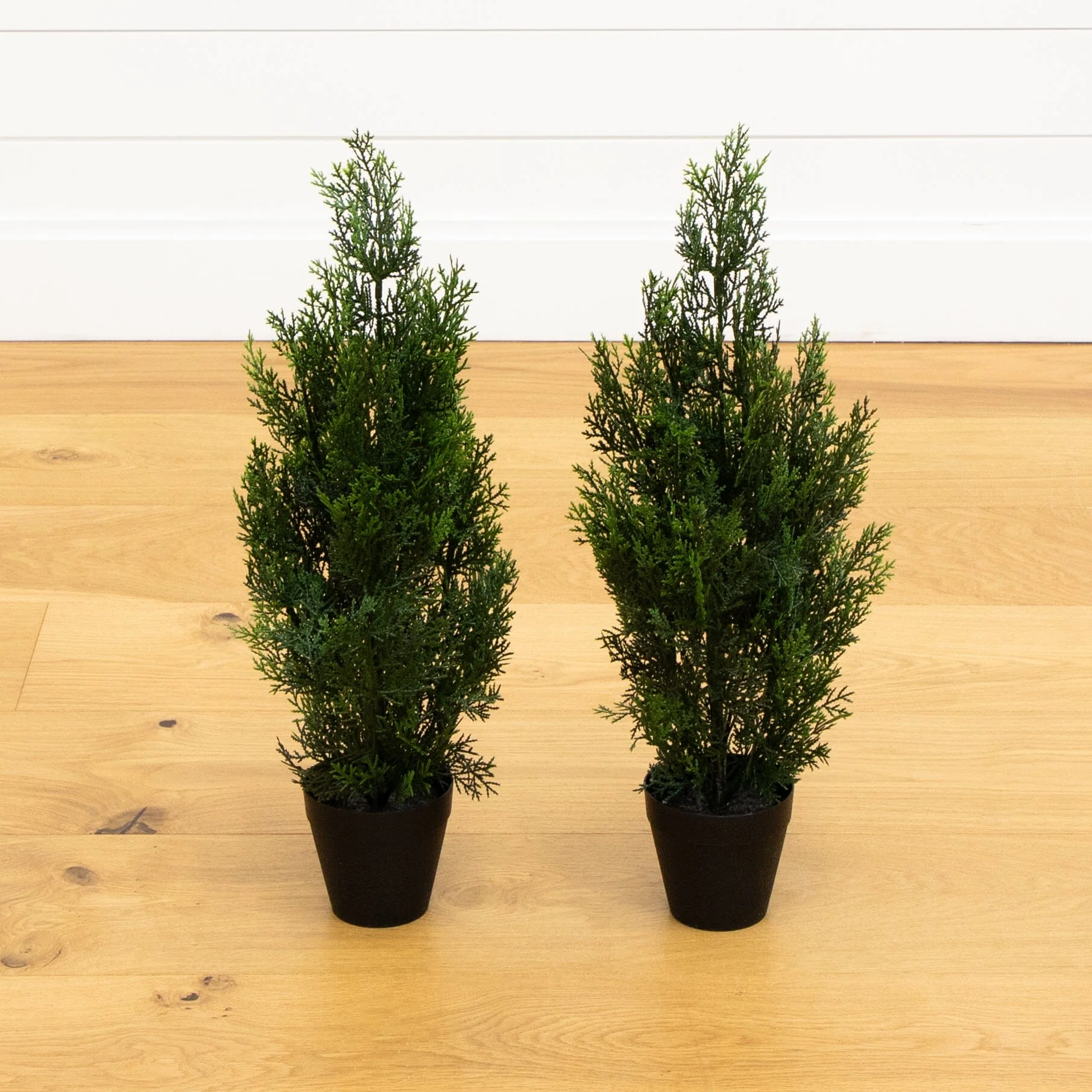 2’ Mini Cedar Pine Tree UV Resistant (Indoor/Outdoor) - Set of 2