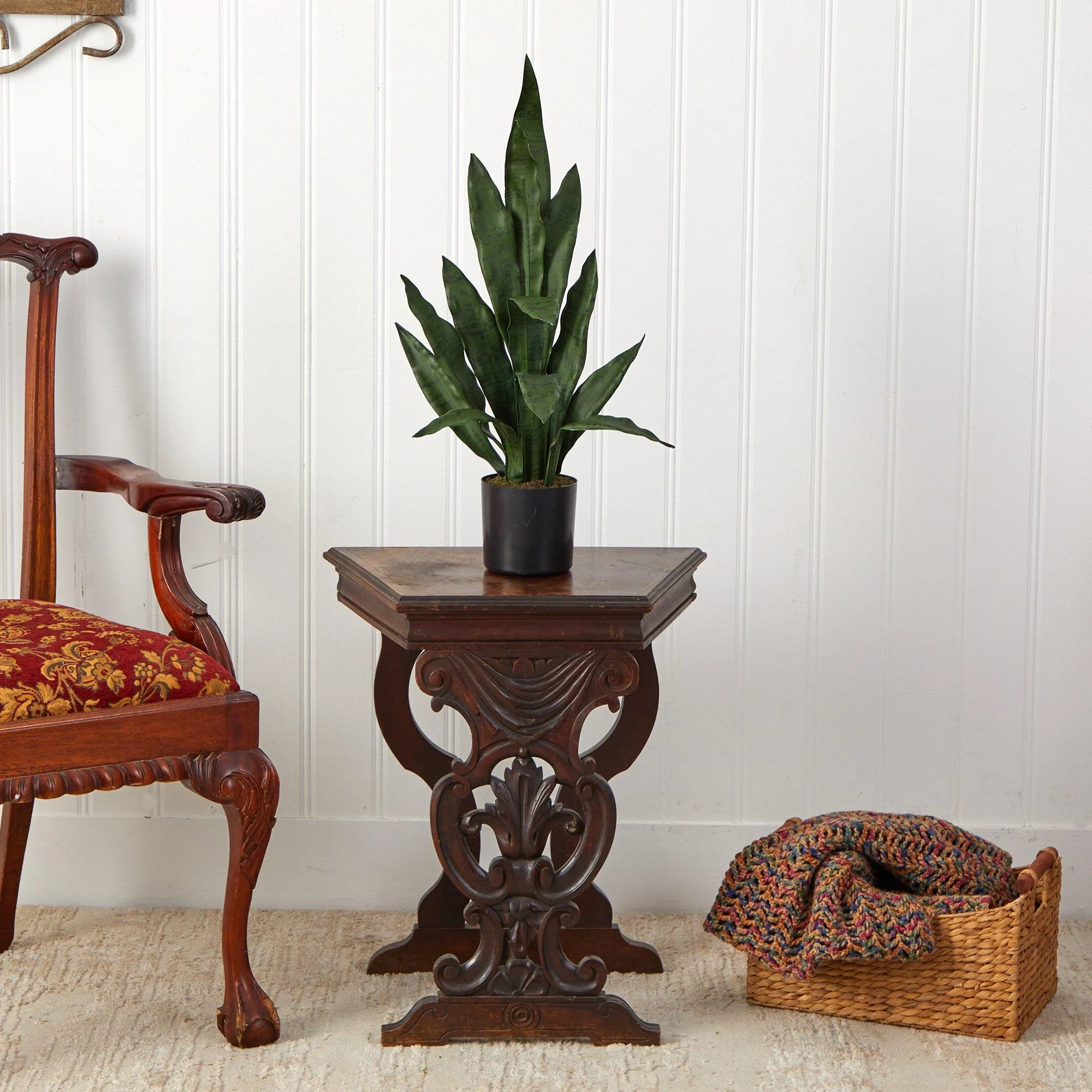2’ Sansevieria Artificial Plant - Image 3