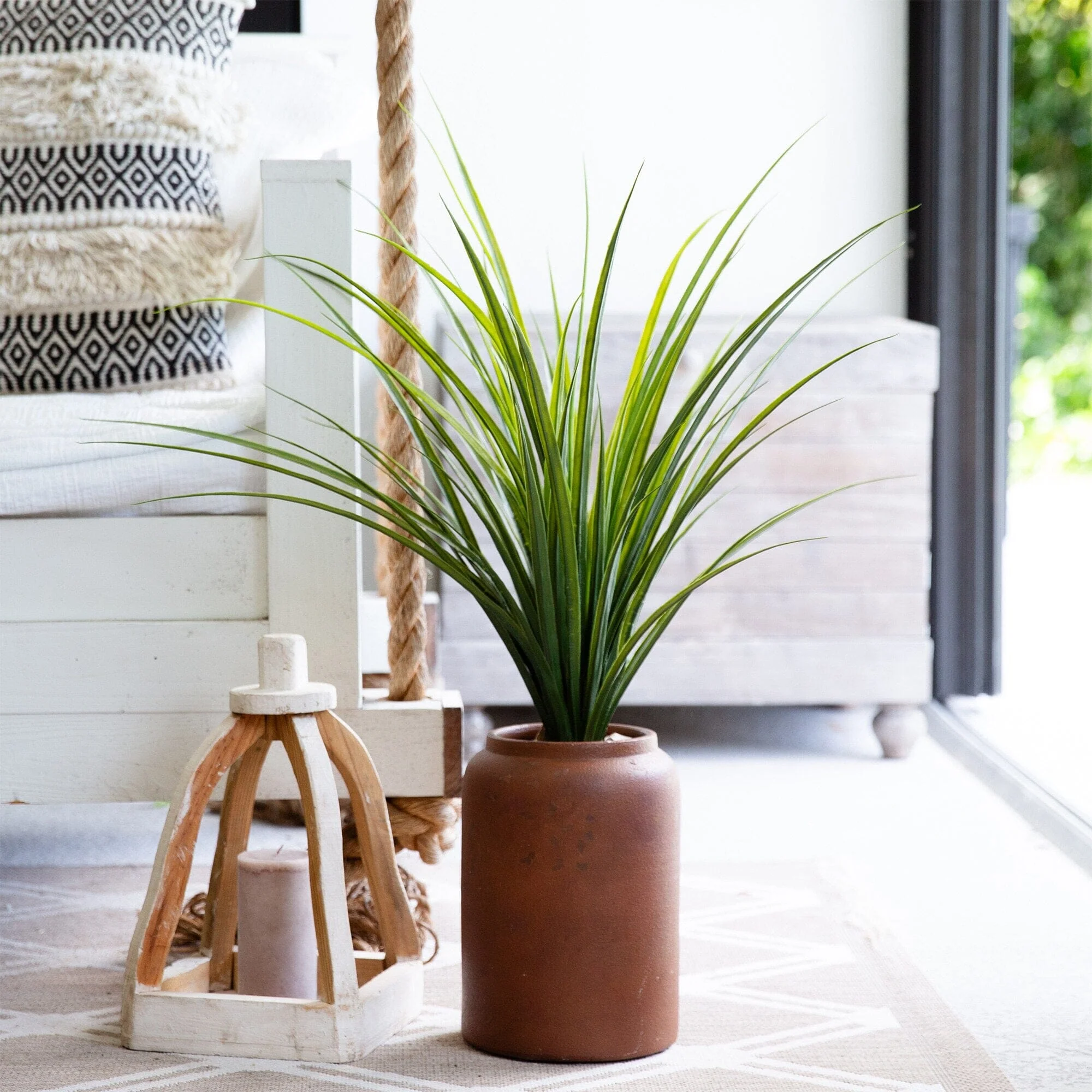 2'  UV Resistant Artificial Grass Plant (Indoor/Outdoor) - Image 3