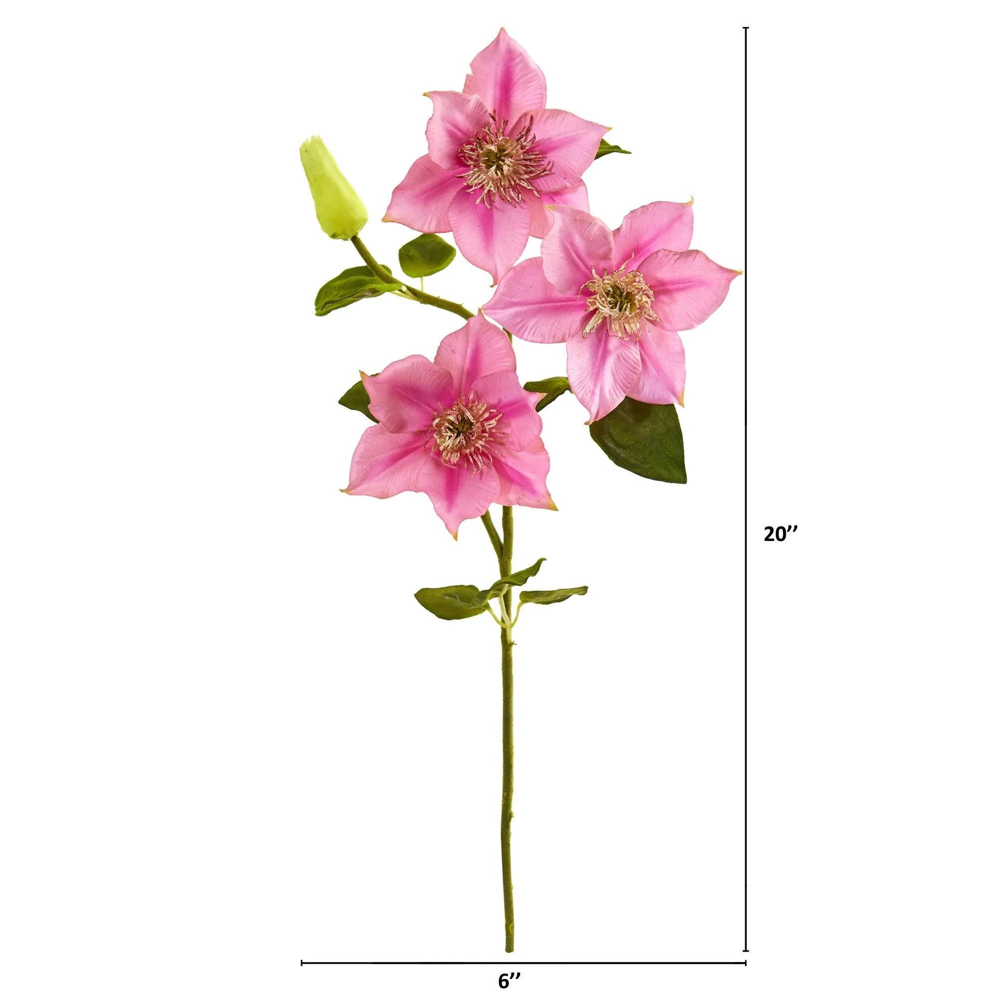 20” Artificial Flower Spray (Set of 6) - Image 4