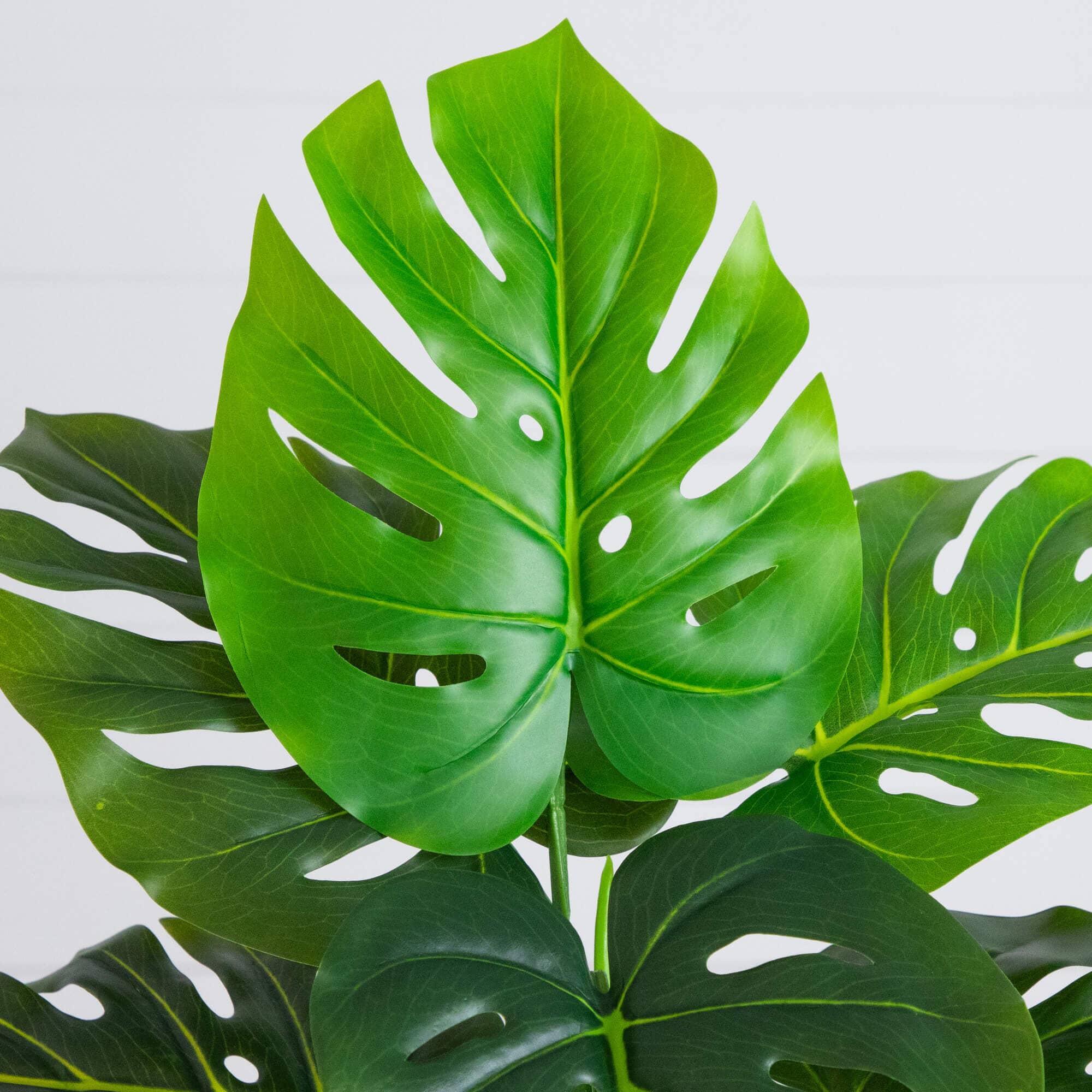 20" Artificial Swiss Monstera Plant - Image 2