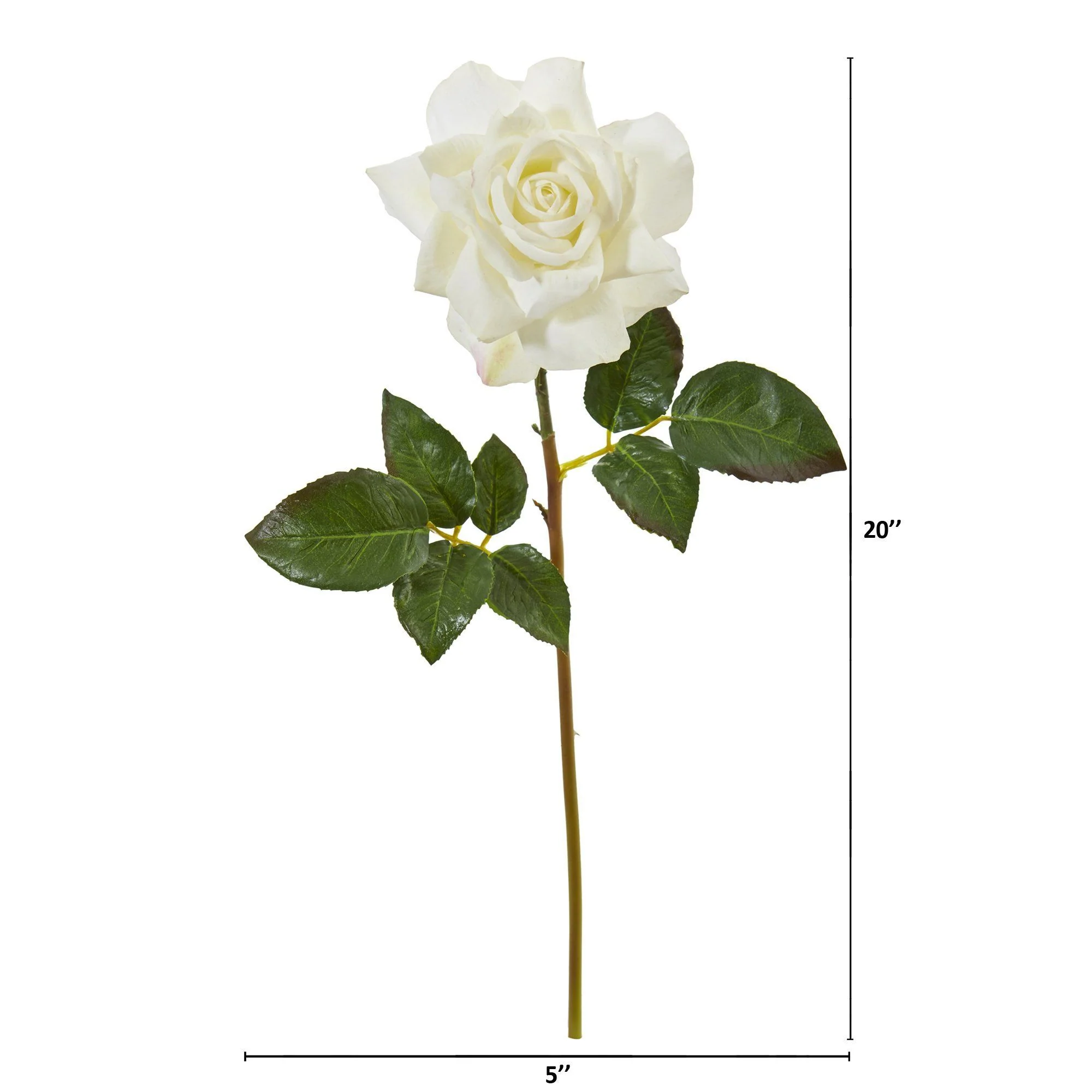 20” Rose Artificial Flower (Set of 6) - Image 12