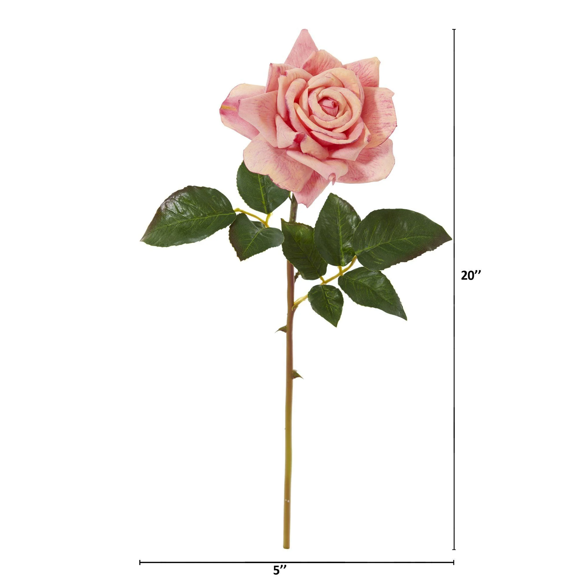 20” Rose Artificial Flower (Set of 6) - Image 13