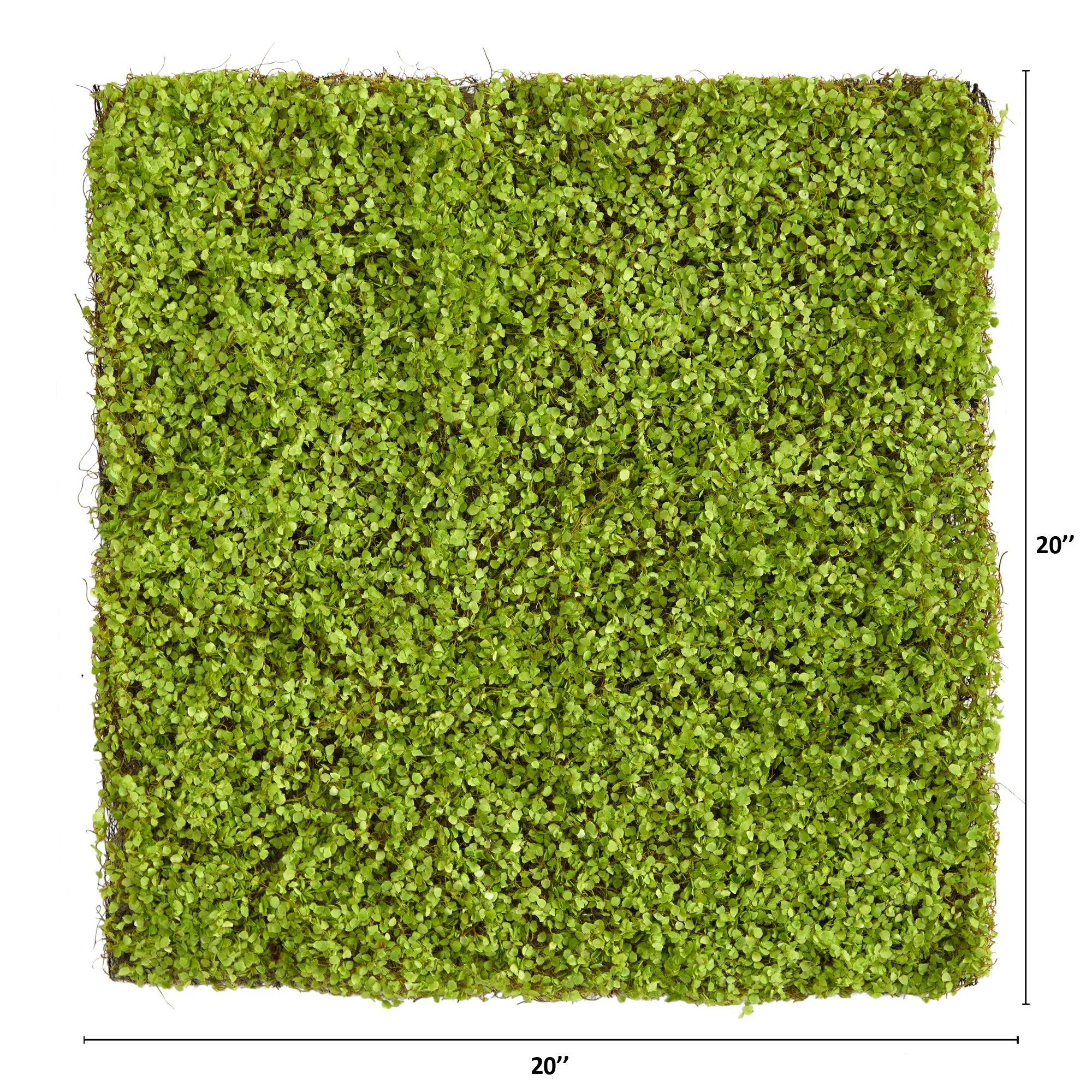 20” X 20” Duckweed Artificial Wall Mat - Image 2