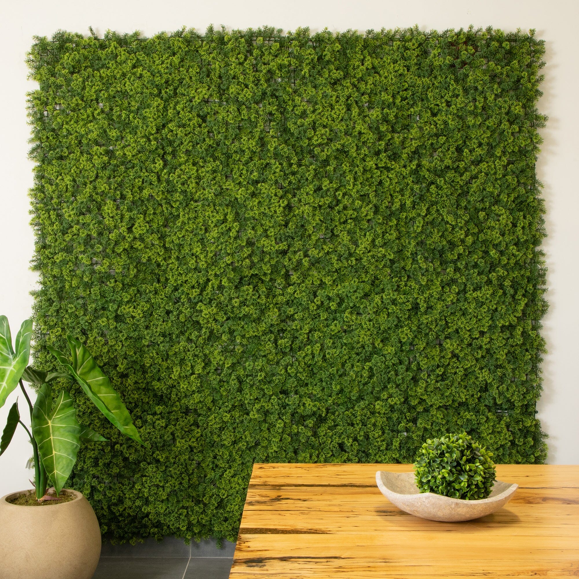 20” x 20” UV Resistant Irish Green Meadow Artificial Living Wall Panels (Indoor/Outdoor) - Set of 6 - Image 6