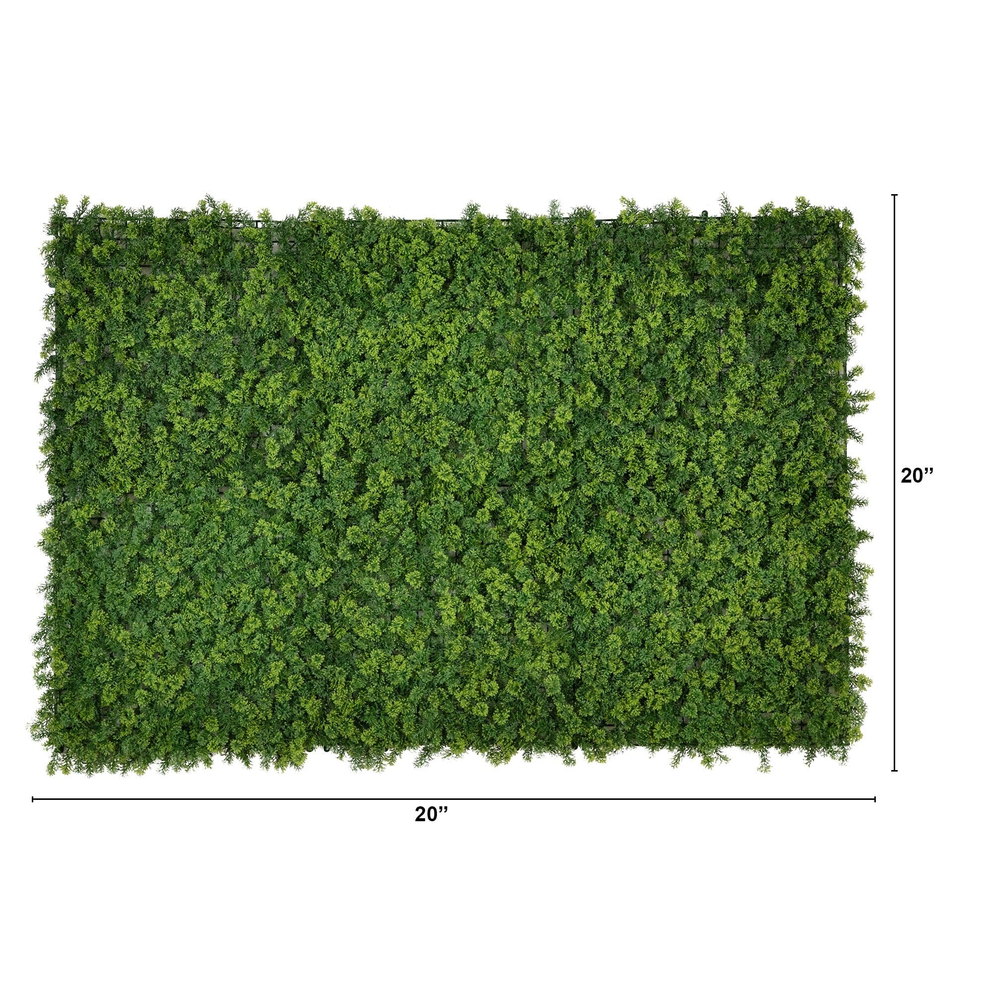 20” x 20” UV Resistant Irish Green Meadow Artificial Living Wall Panels (Indoor/Outdoor) - Set of 6 - Image 9