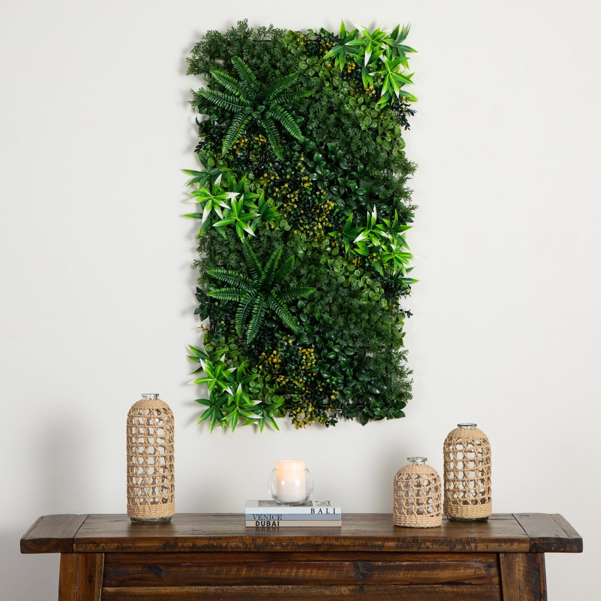 20” x 40” UV Resistant Hawaiian Islands Artificial Living Wall Panel (Indoor/Outdoor) - Image 3