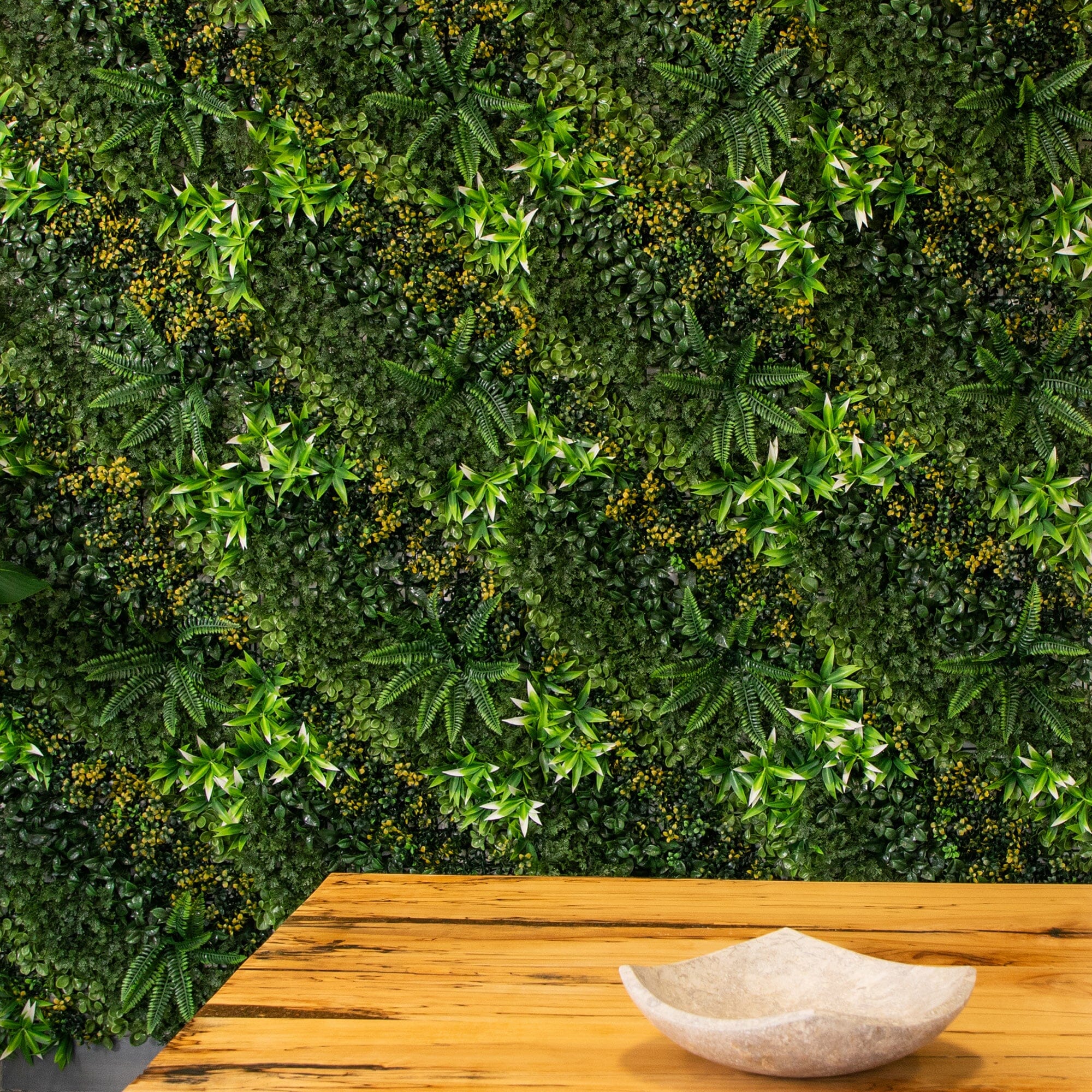 20” x 40” UV Resistant Hawaiian Islands Artificial Living Wall Panel (Indoor/Outdoor) - Image 5